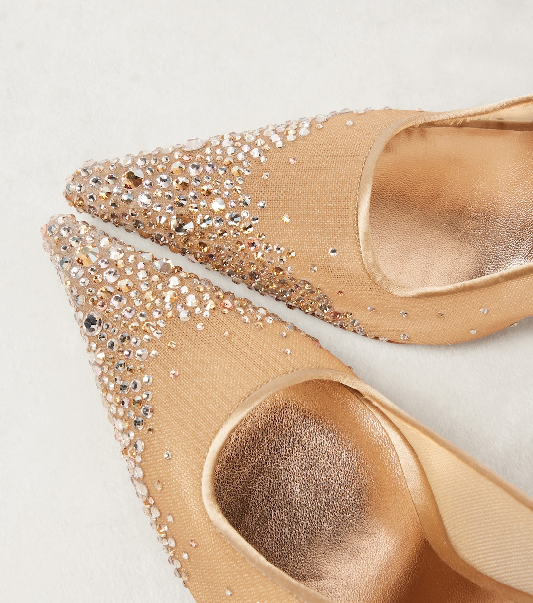 Ixia 95 embellished mesh pumps | Jimmy Choo