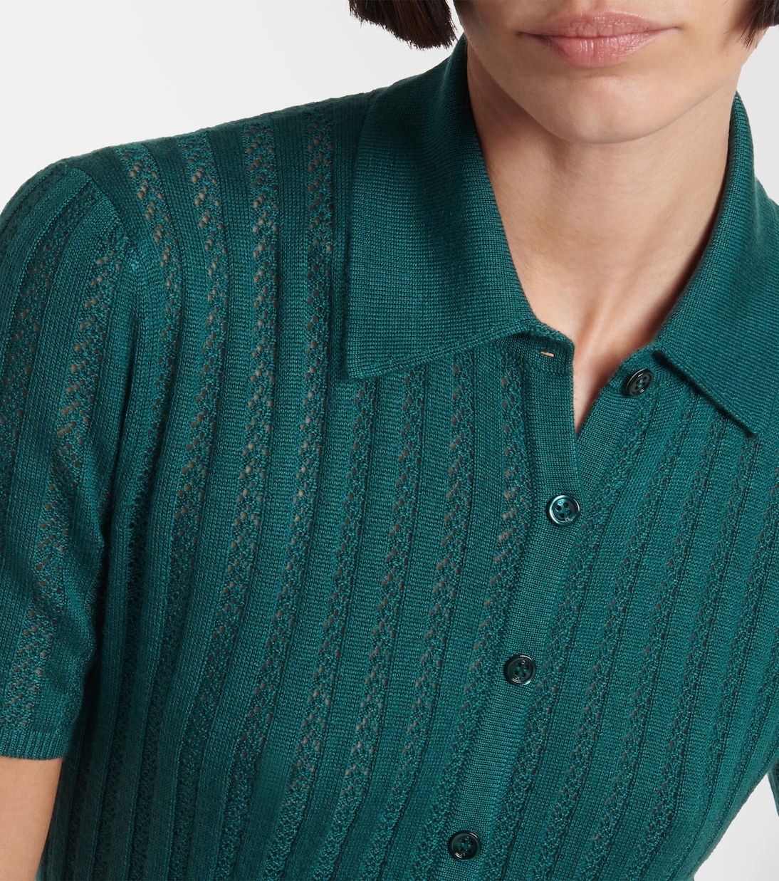 Polokleid Elvis aus Kaschmir und Seide | Gabriela Hearst