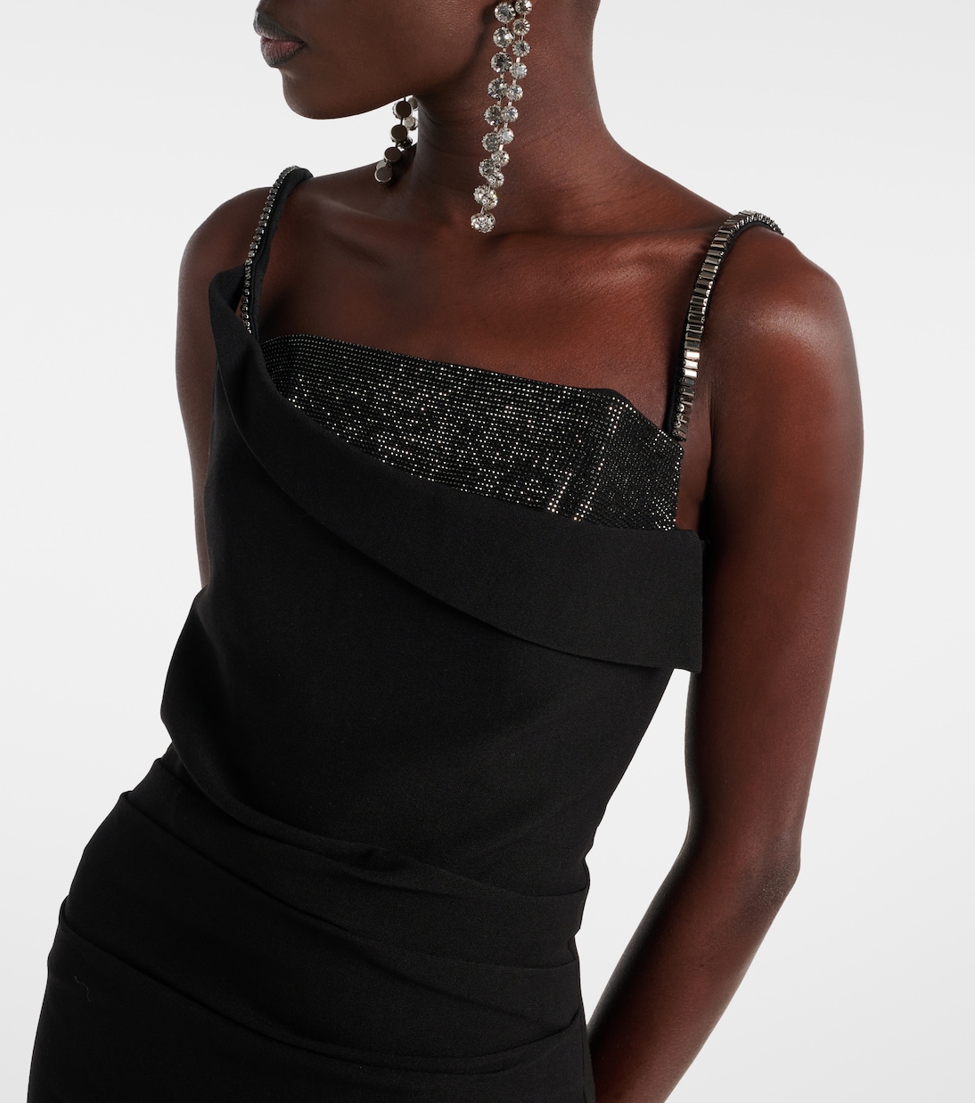 Verziertes Minikleid aus Crêpe | Roland Mouret