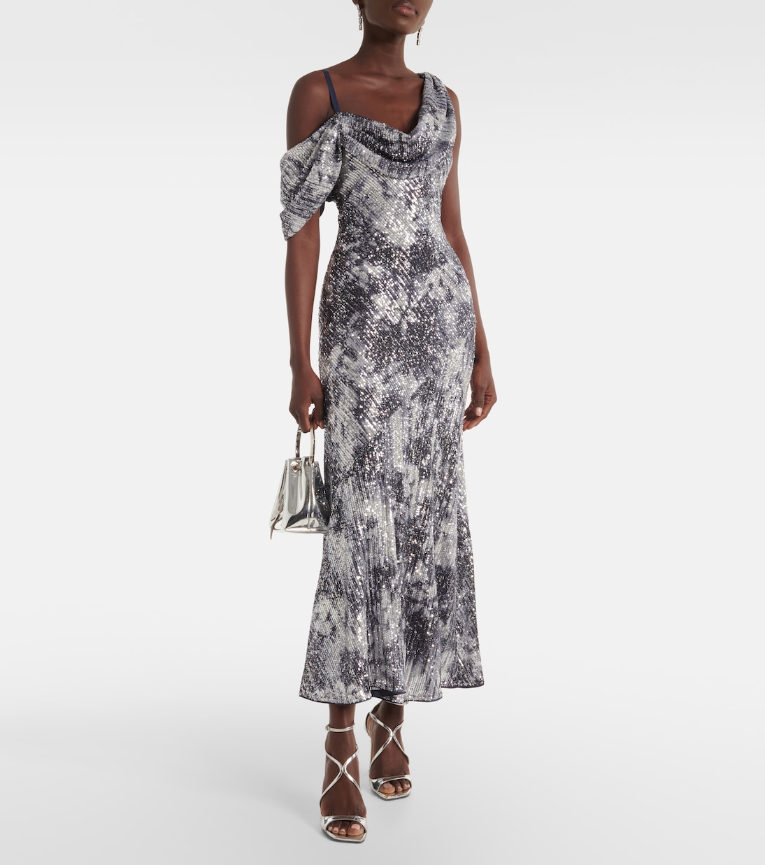 Robe longue Joaquin à sequins | Diane von Furstenberg