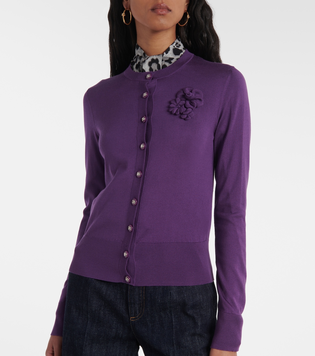 Silk cardigan | Dolce&Gabbana