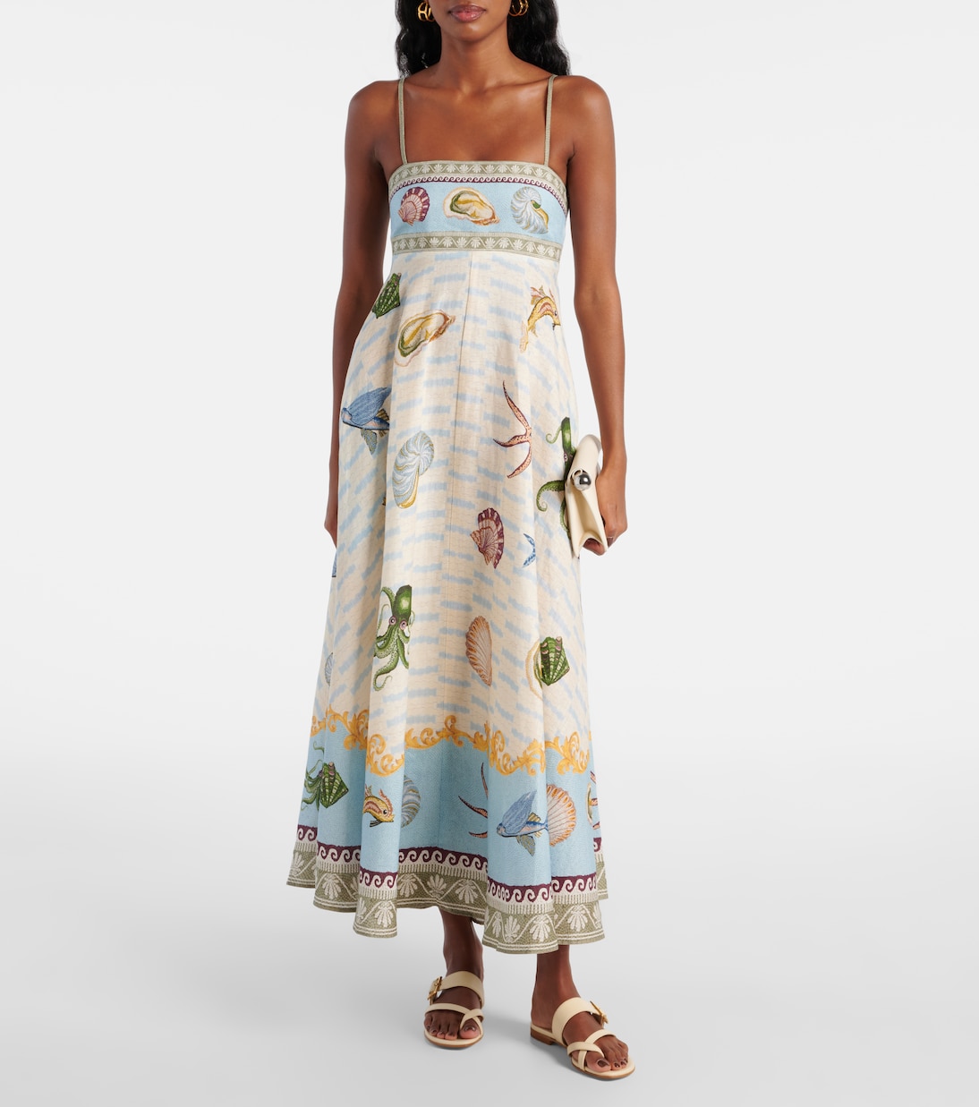 Sandalen Thalusa 10 aus Leder | Manolo Blahnik