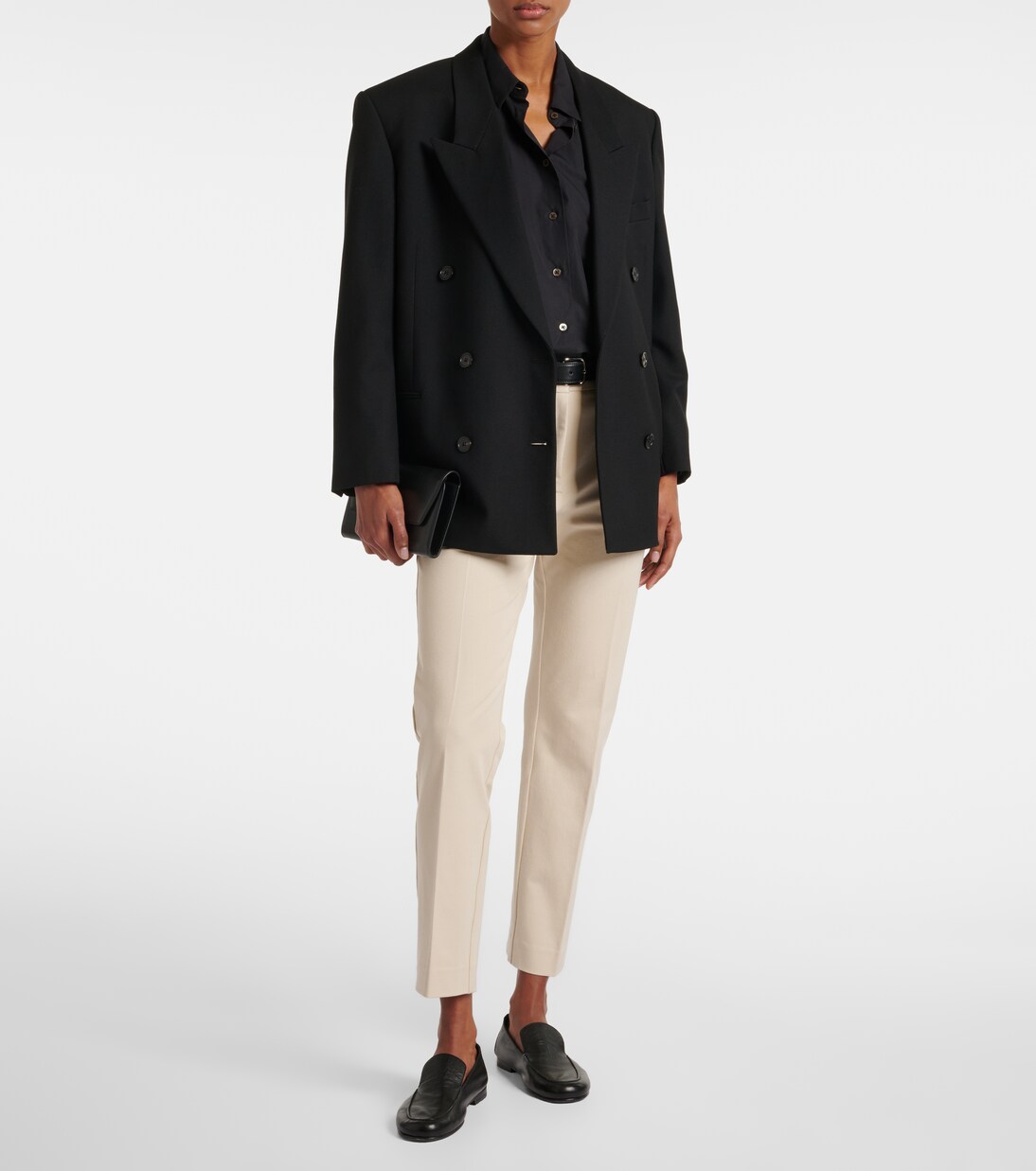 Schmale Cropped-Hose Coleman aus Gabardine | Joseph