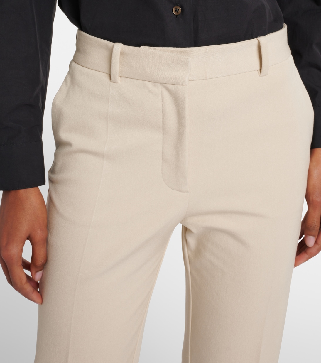 Schmale Cropped-Hose Coleman aus Gabardine | Joseph