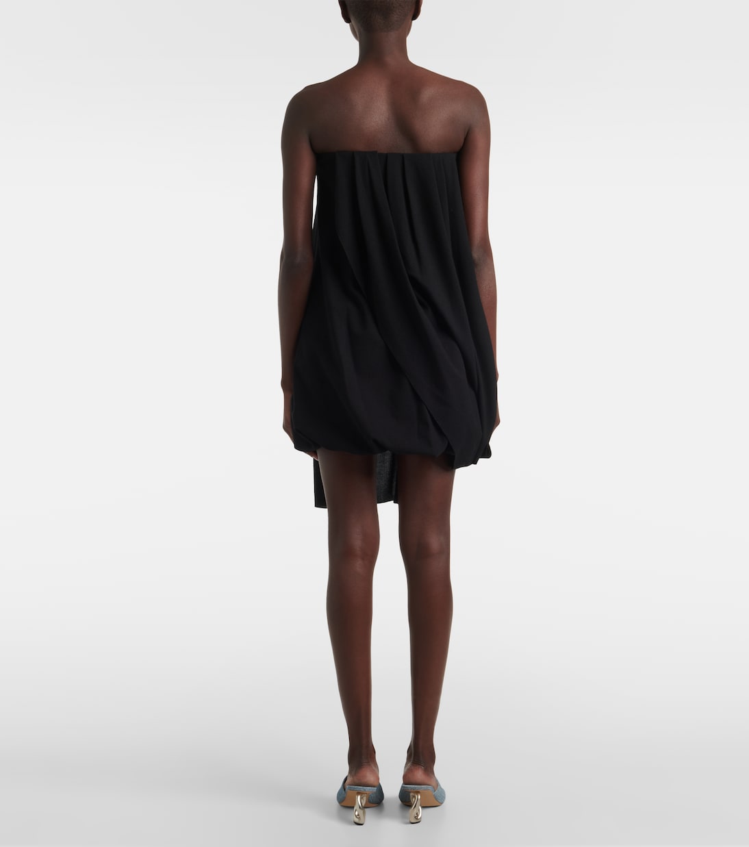 Robe bustier en laine mélangée | JW Anderson