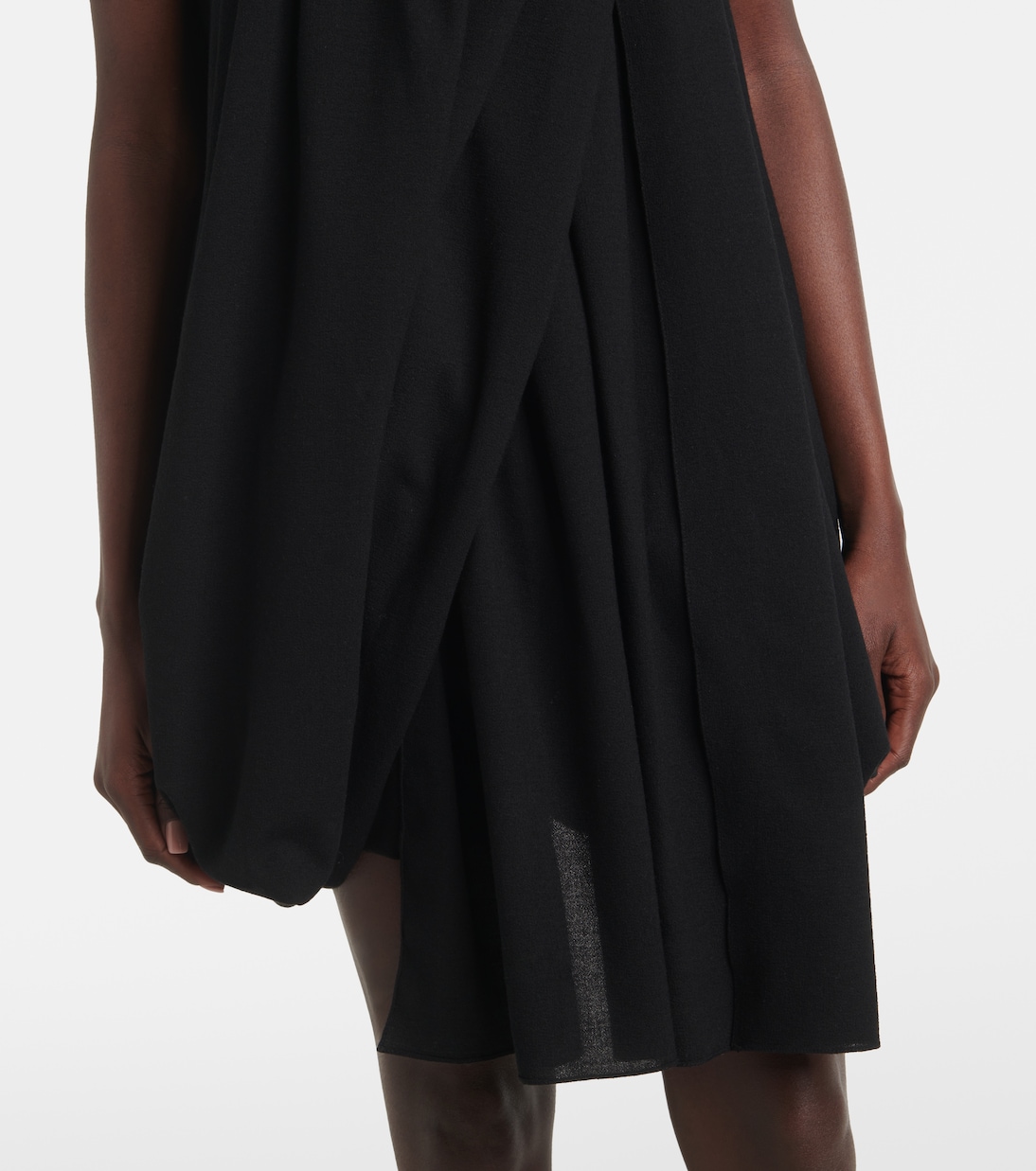 Robe bustier en laine mélangée | JW Anderson