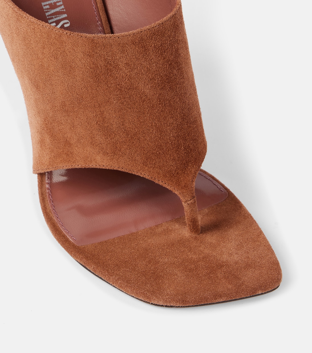 Sandalen Lorena 100 aus Veloursleder | Paris Texas