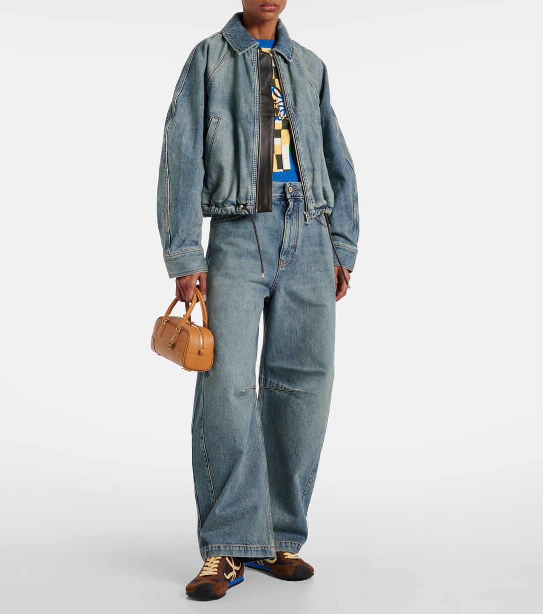 Amazona 23 leather tote bag | Loewe