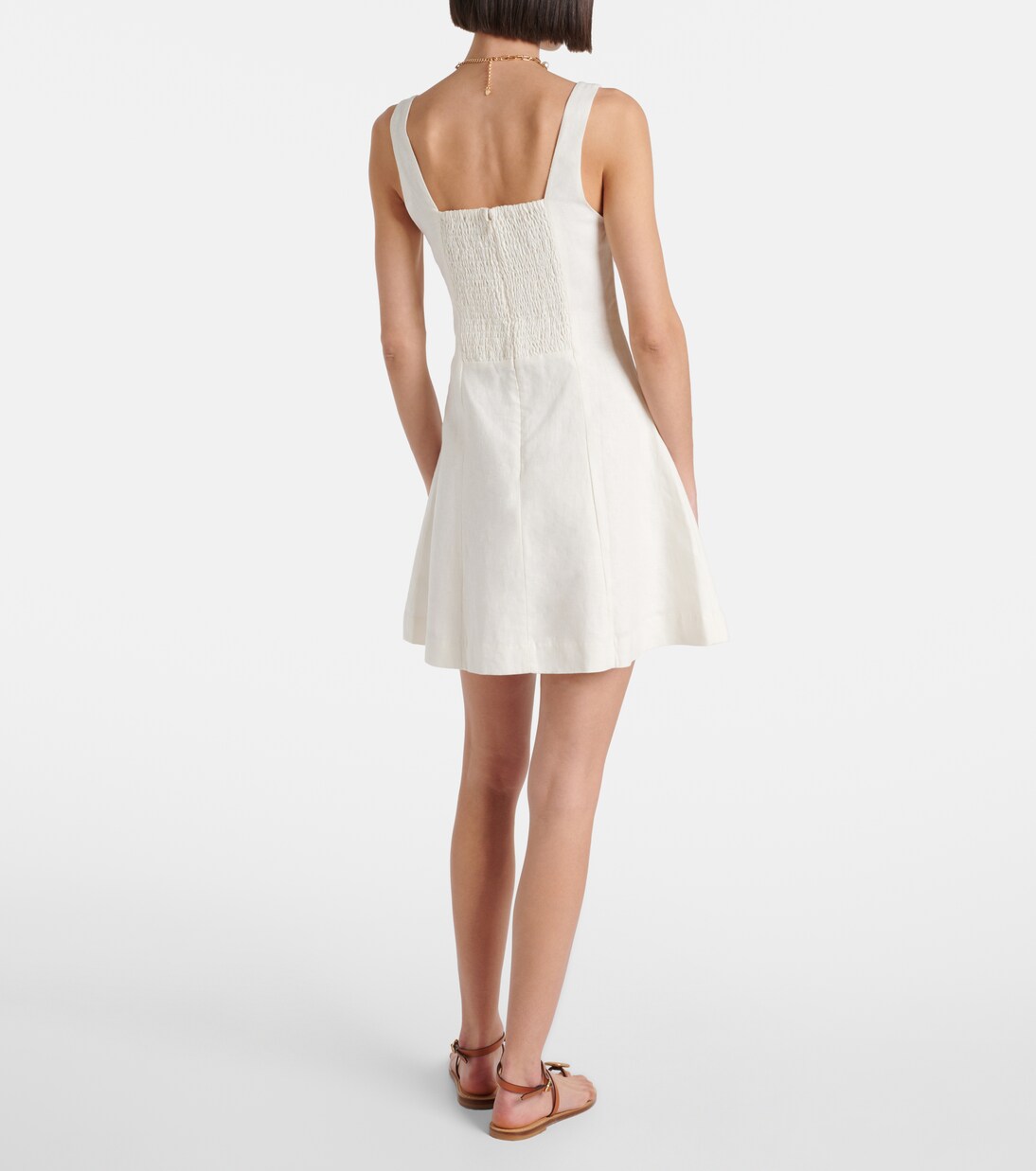 Vestido corto Felice de lino | Faithfull