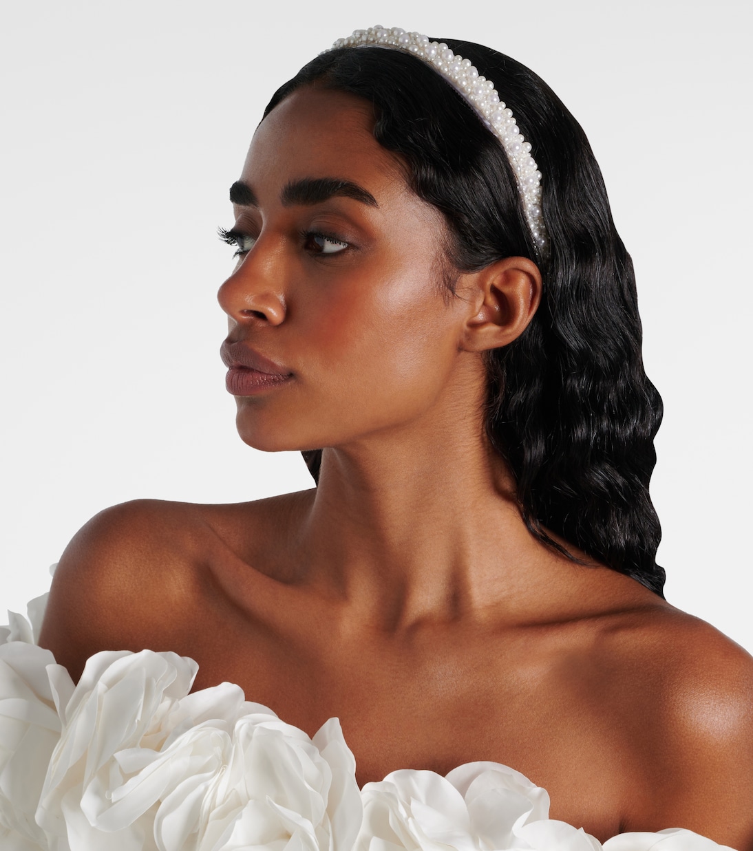 Bria embellished grosgrain headband | Jennifer Behr