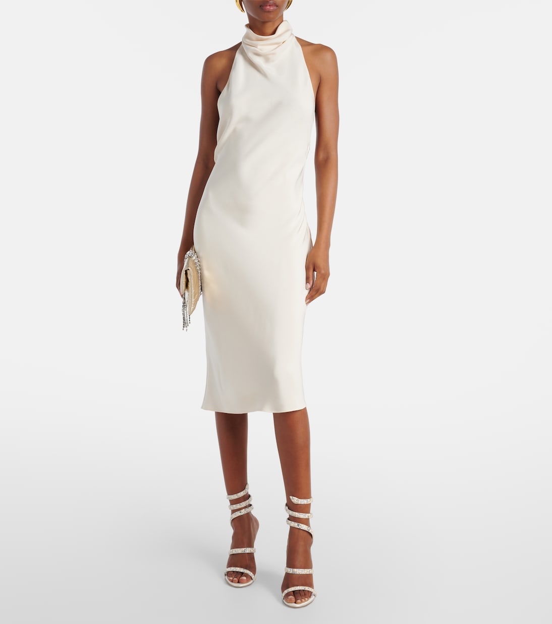 Cleo 105 embellished satin sandals | Rene Caovilla