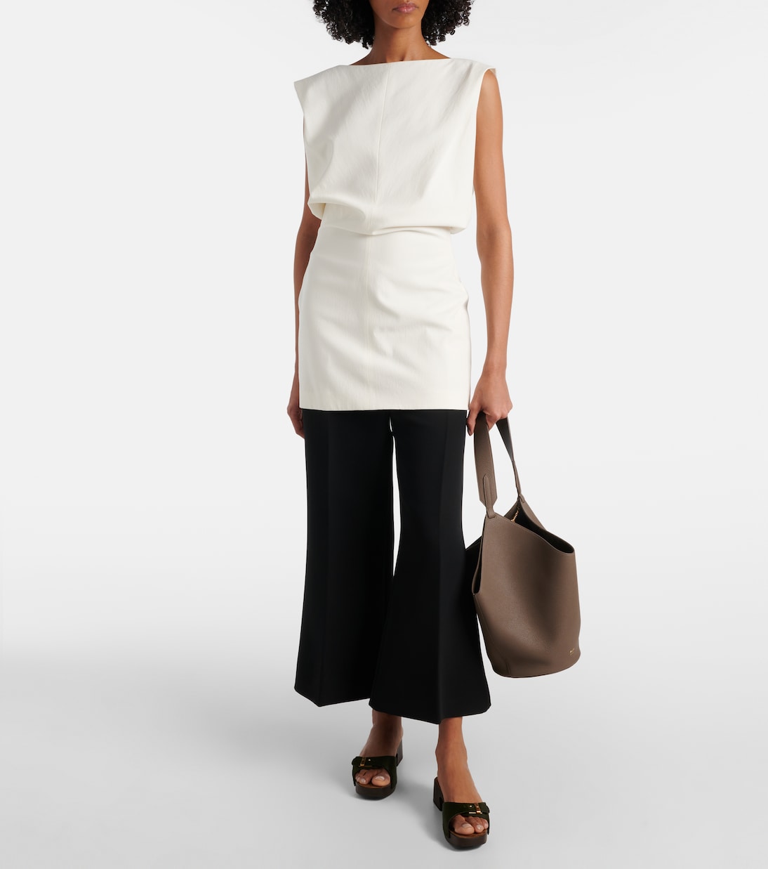 Robe Toma en toile de coton | Khaite