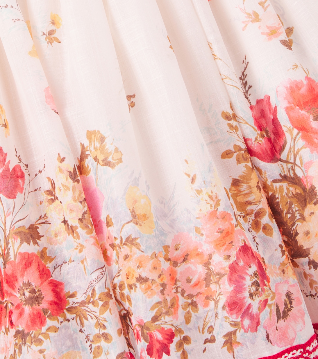 Scarborough cochet floral cotton dress | Zimmermann Kids