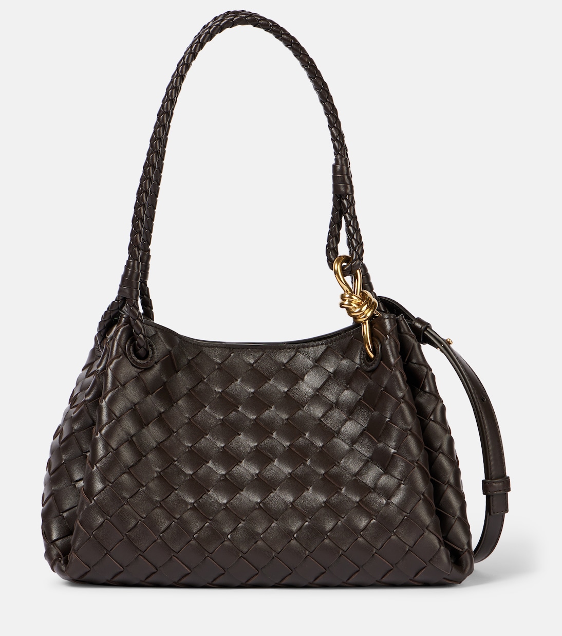 Parachute Medium Intrecciato leather tote bag | Bottega Veneta