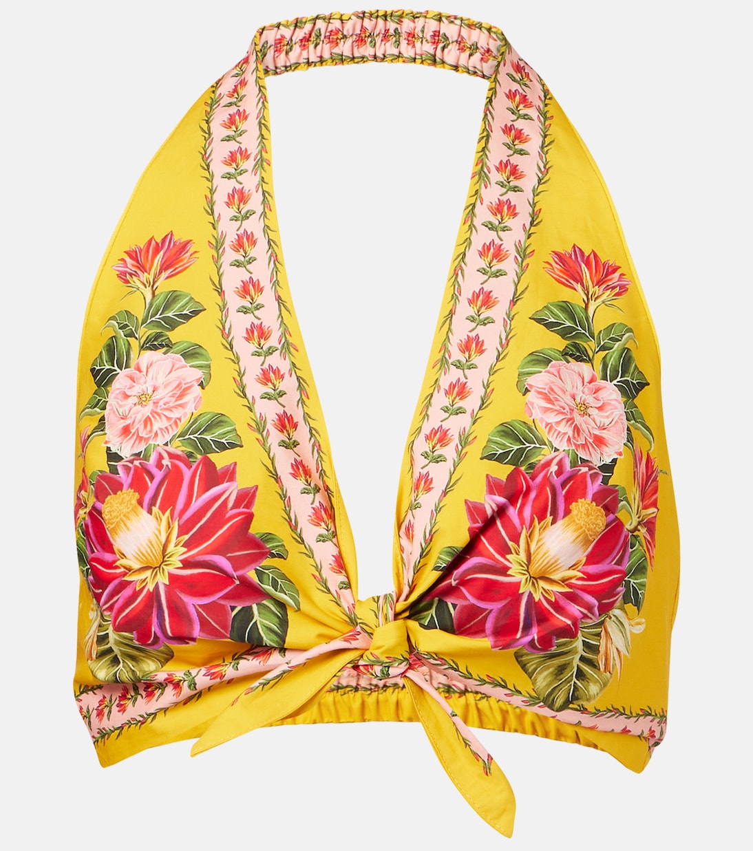 Cropped-Top Spring Awakening aus Baumwolle | Farm Rio