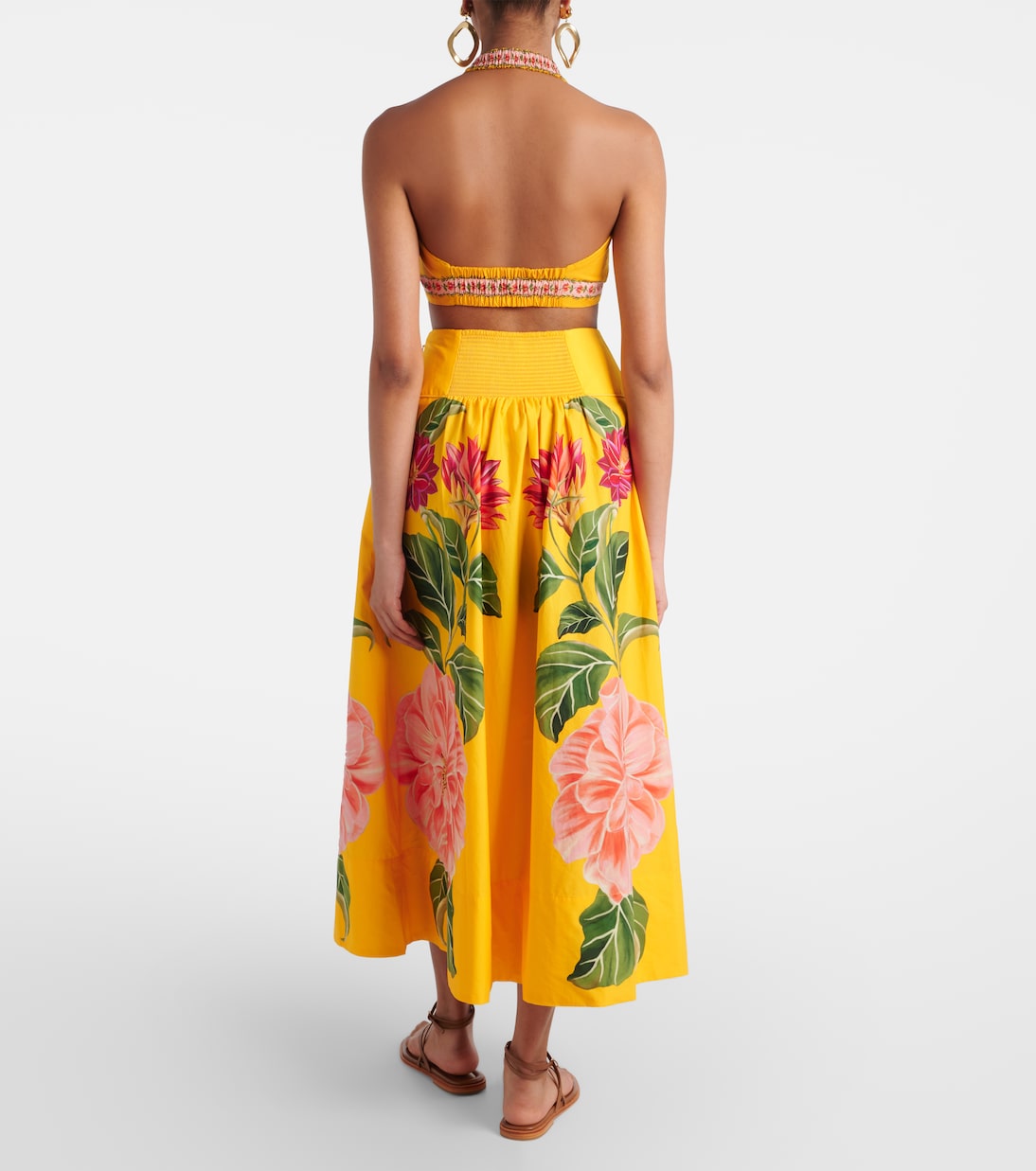 Cropped-Top Spring Awakening aus Baumwolle | Farm Rio