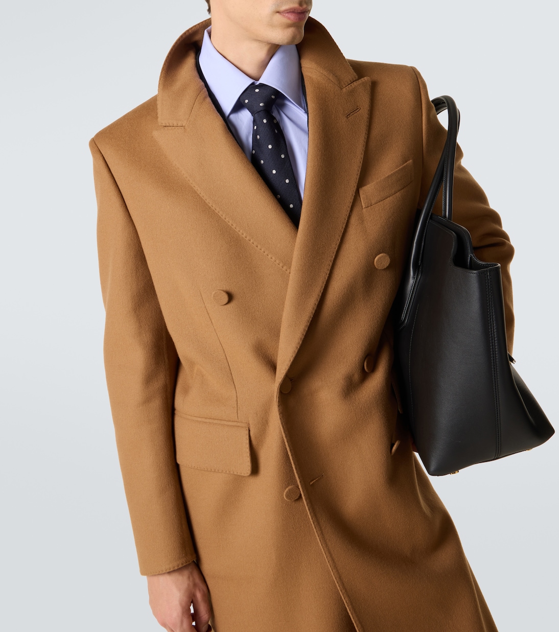Double-breasted wool and cashmere coat | Tom Ford