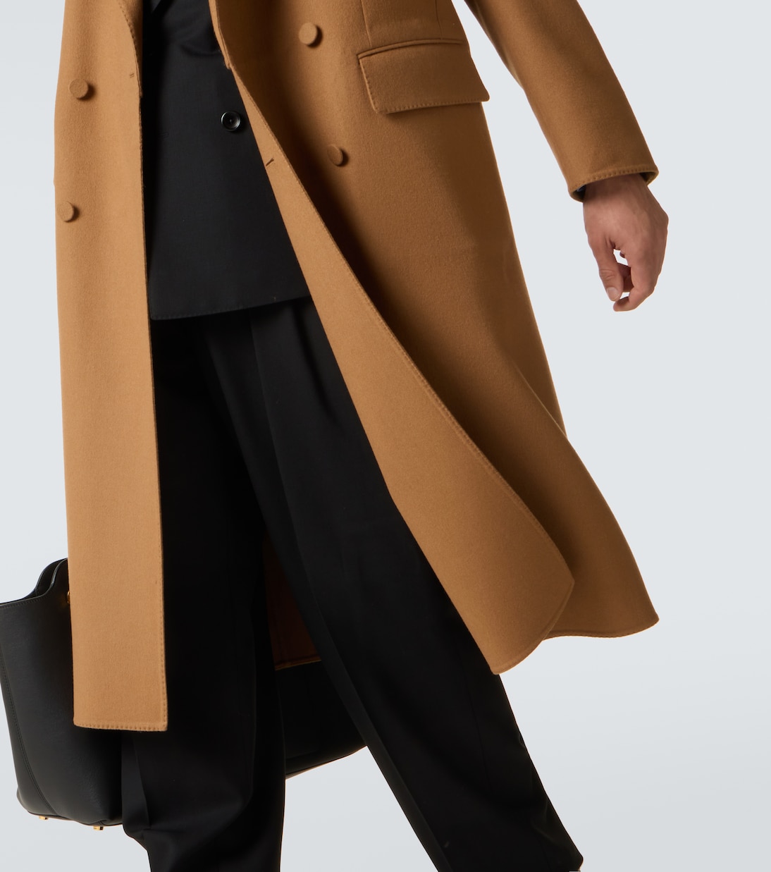 Double-breasted wool and cashmere coat | Tom Ford