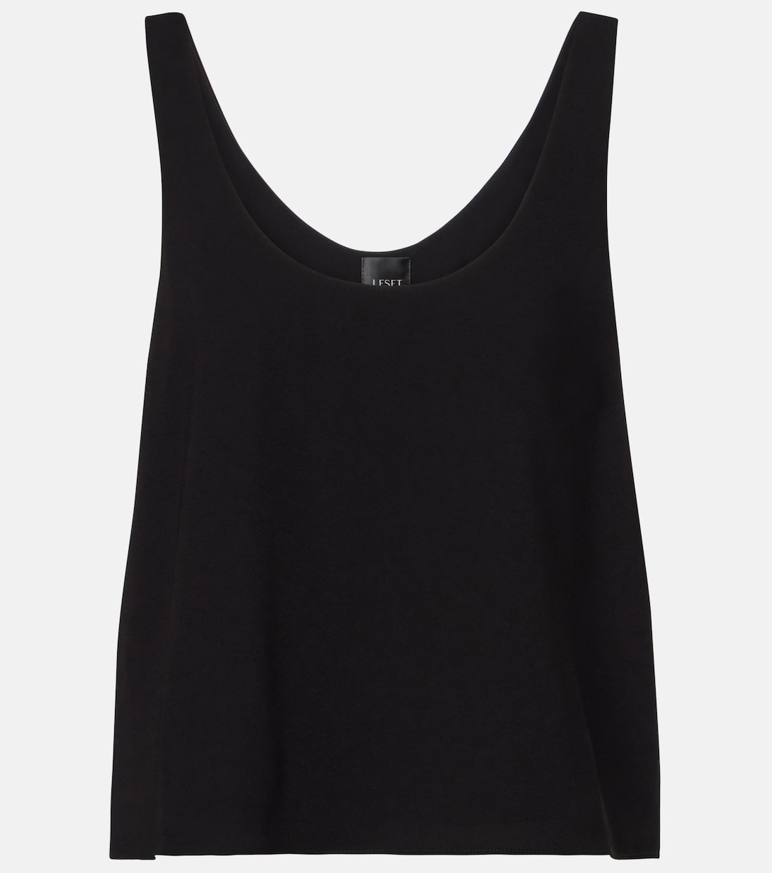 Ari cropped crêpe tank top | Leset