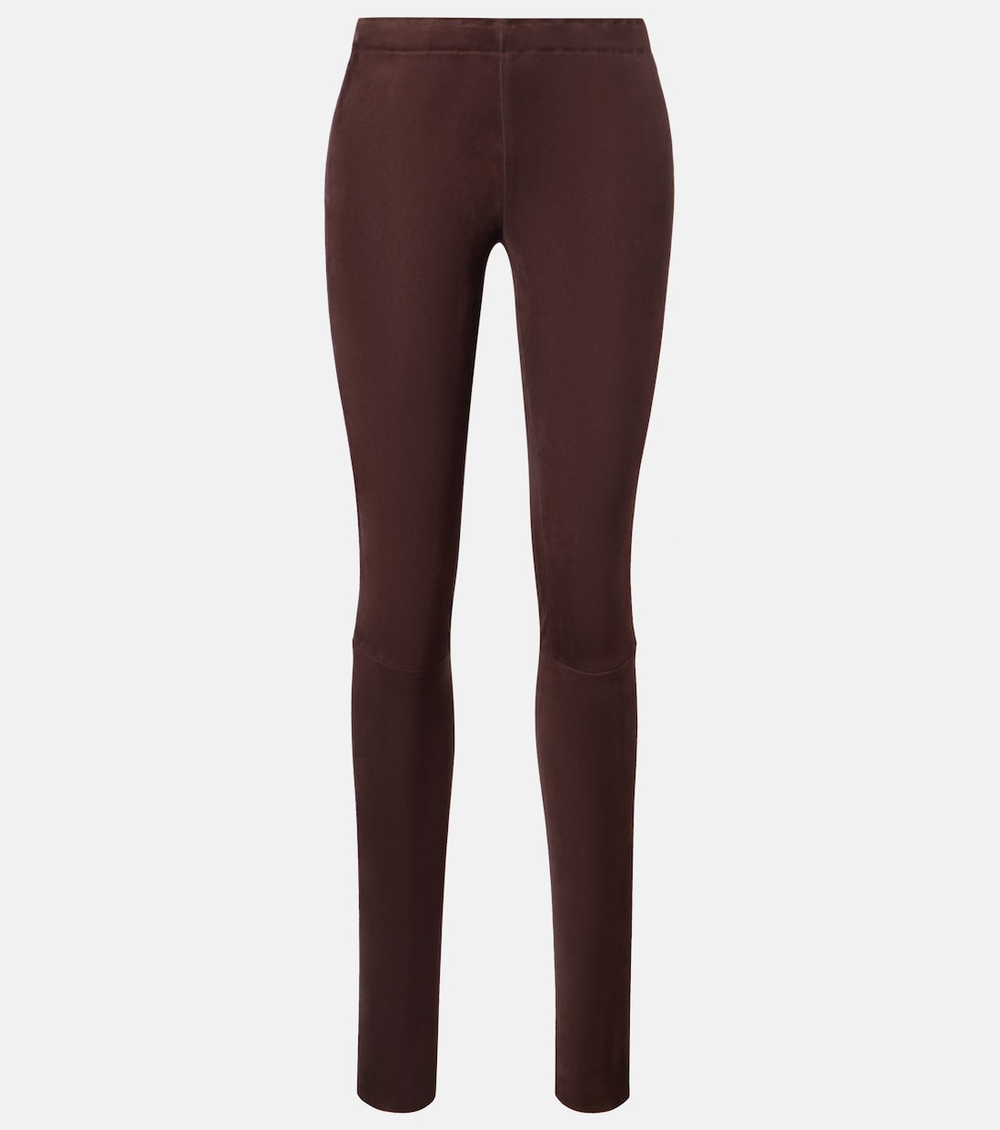 Leggings Carolyn aus Veloursleder | Stouls