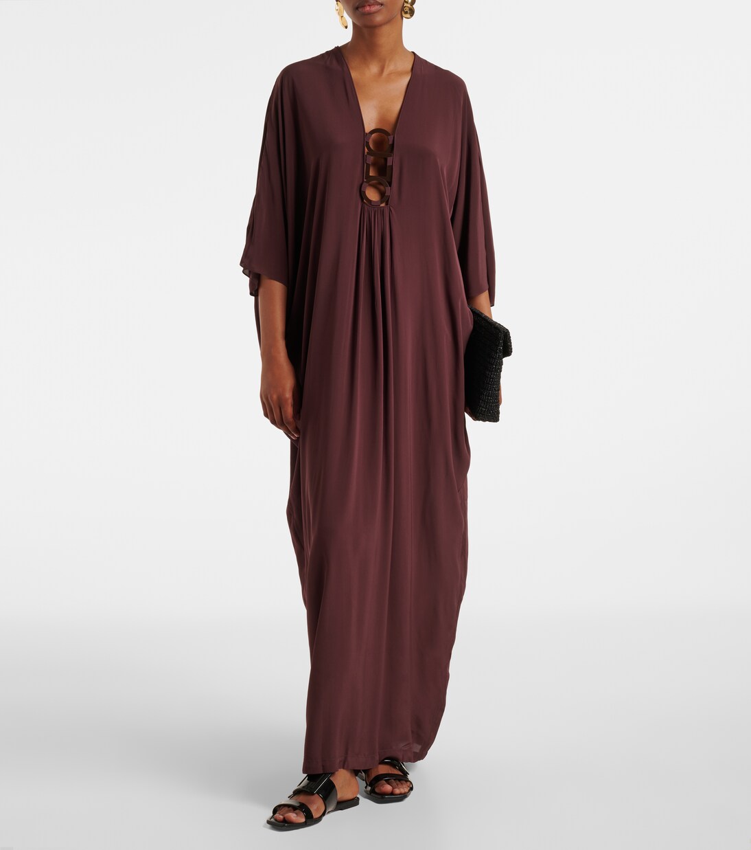 Draped kaftan | Adriana Degreas