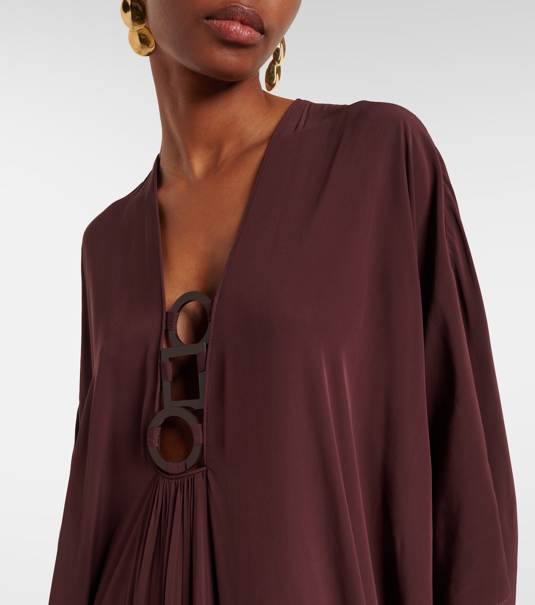 Draped kaftan | Adriana Degreas