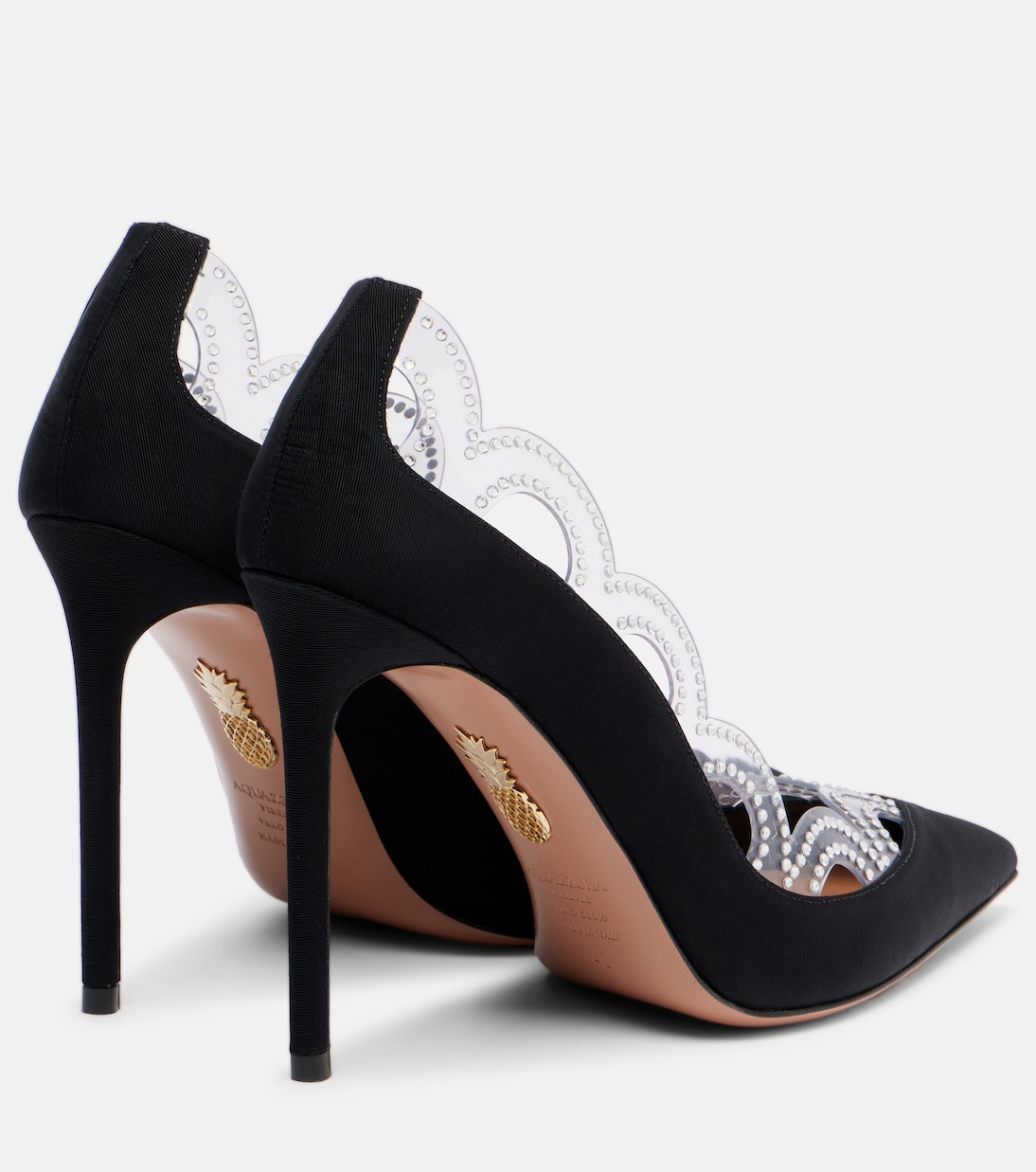 Pumps Je T'Aime 105 mit Kristallen | Aquazzura