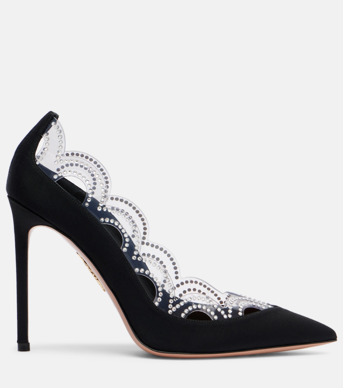Pumps Je T'Aime 105 mit Kristallen | Aquazzura