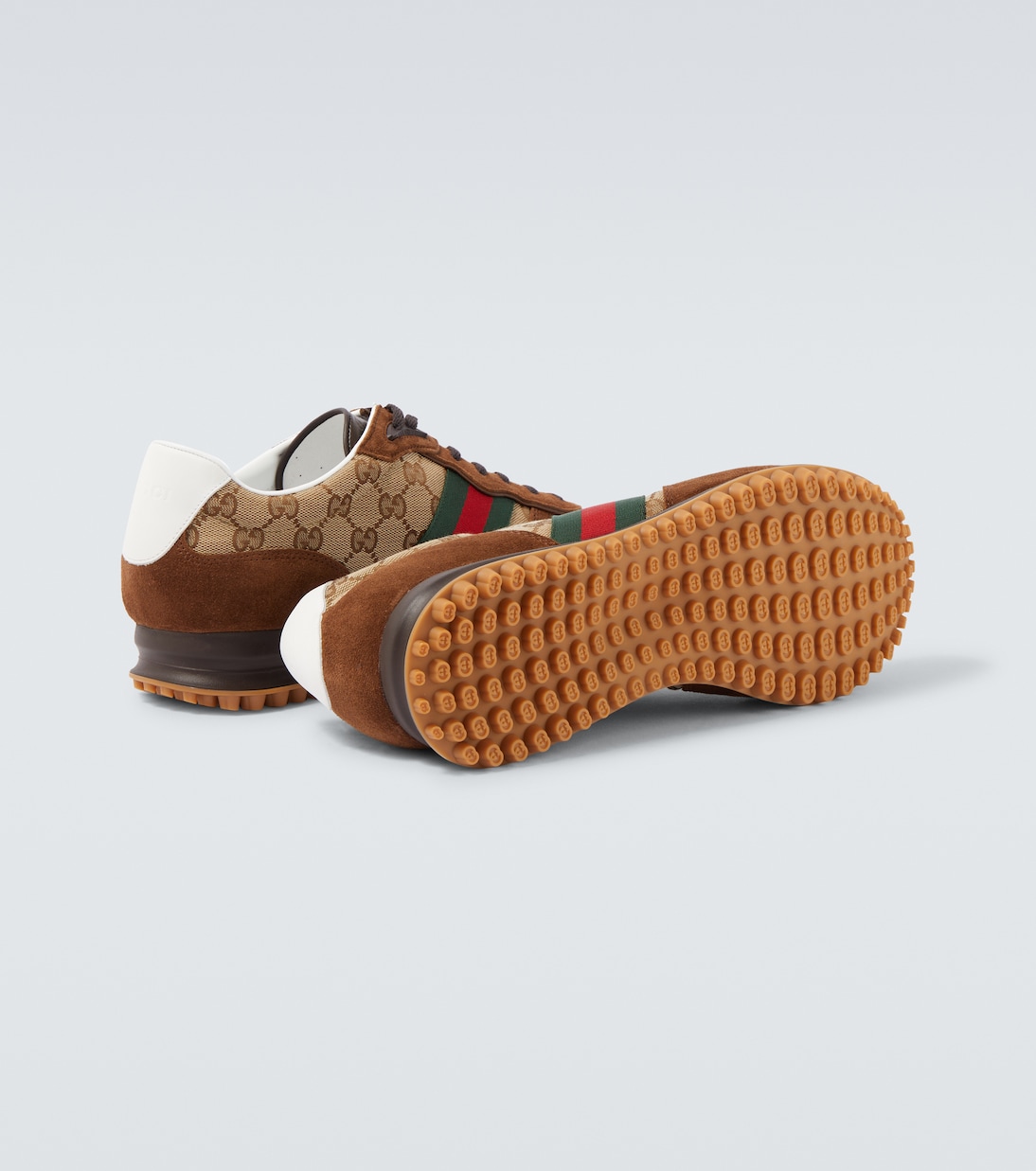 Zapatillas Re-Motion de lona GG con ante | Gucci