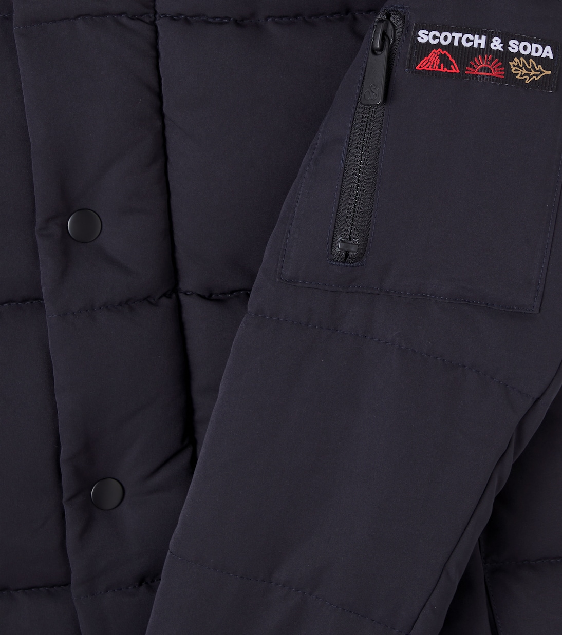 Wattierter Mantel | Scotch & Soda Kids