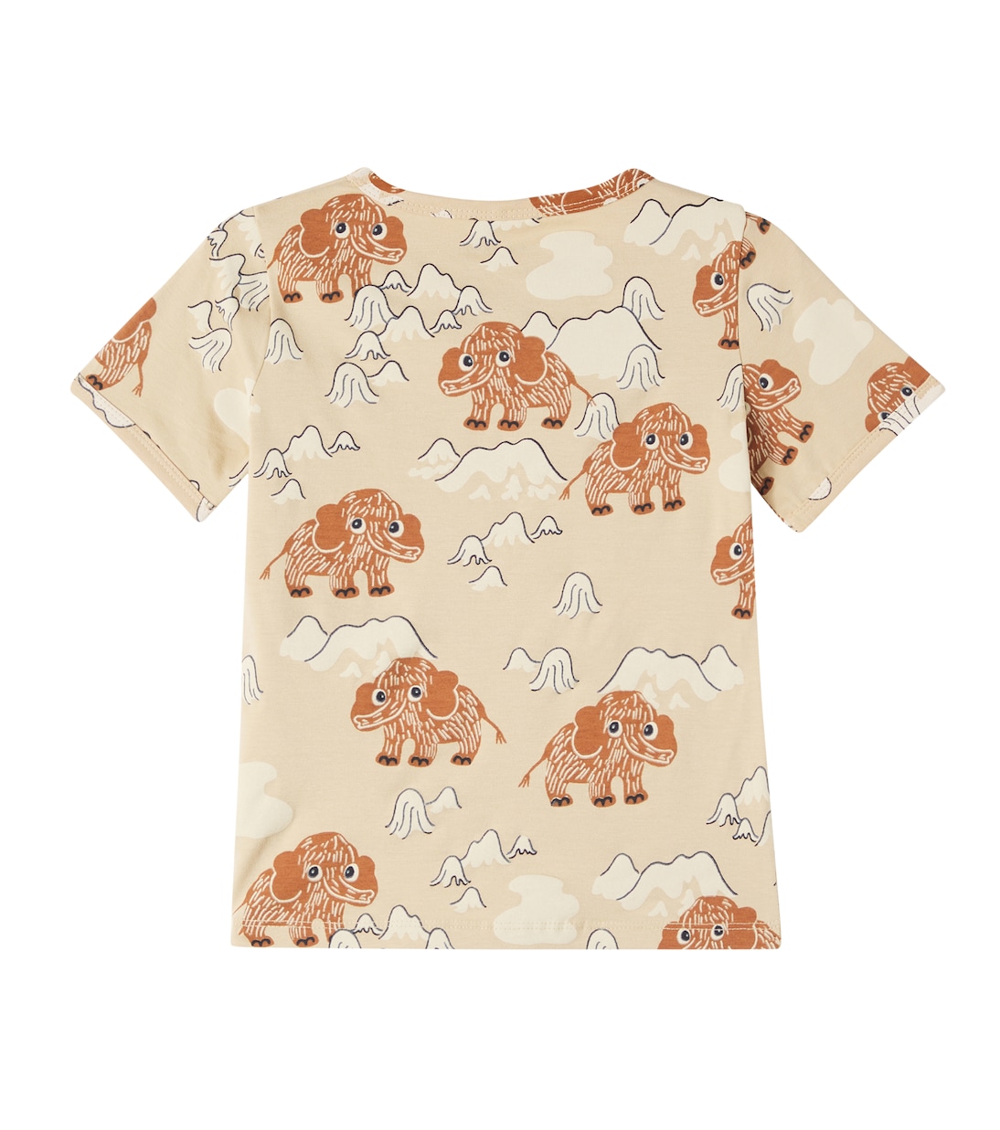 Camiseta Mammoth en mezcla de algodón | Mini Rodini