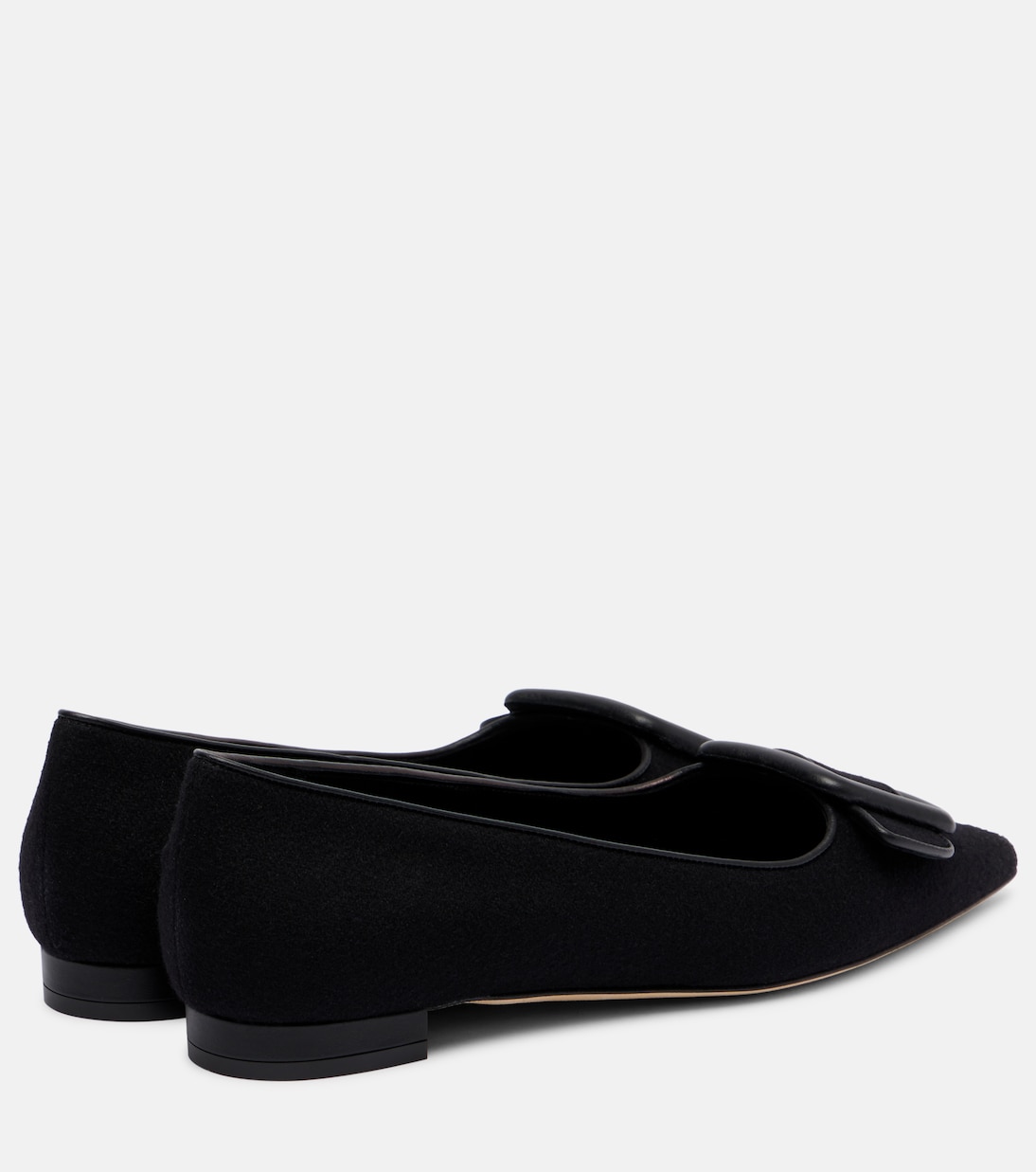 Maysale buckled ballet flats | Manolo Blahnik