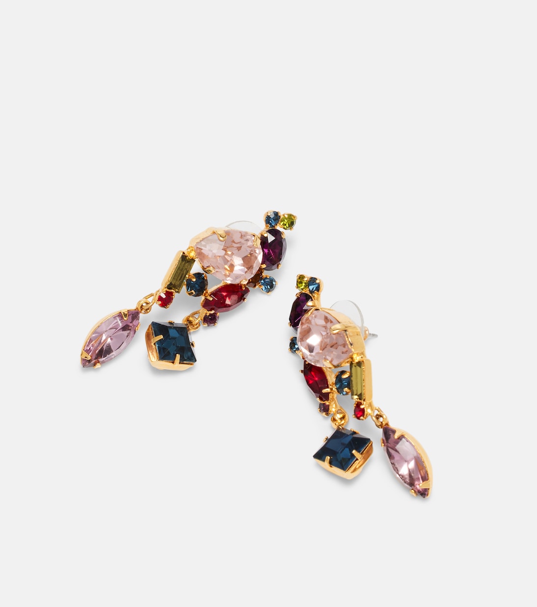 Ohrringe Ambra mit Kristallen | Jennifer Behr