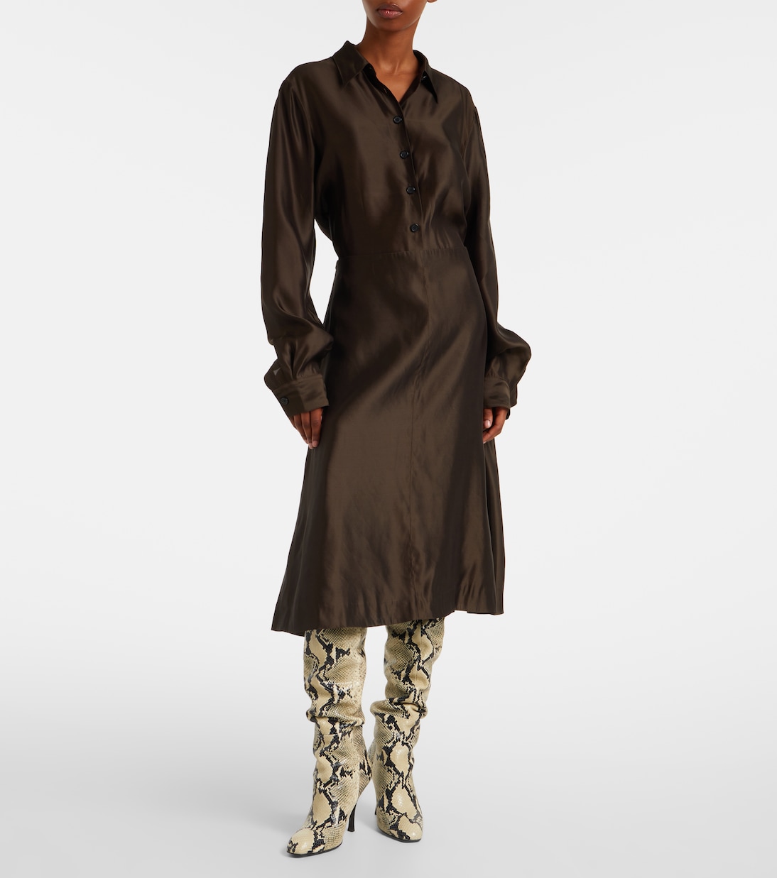 Cuissardes Colt 100 en cuir | Khaite