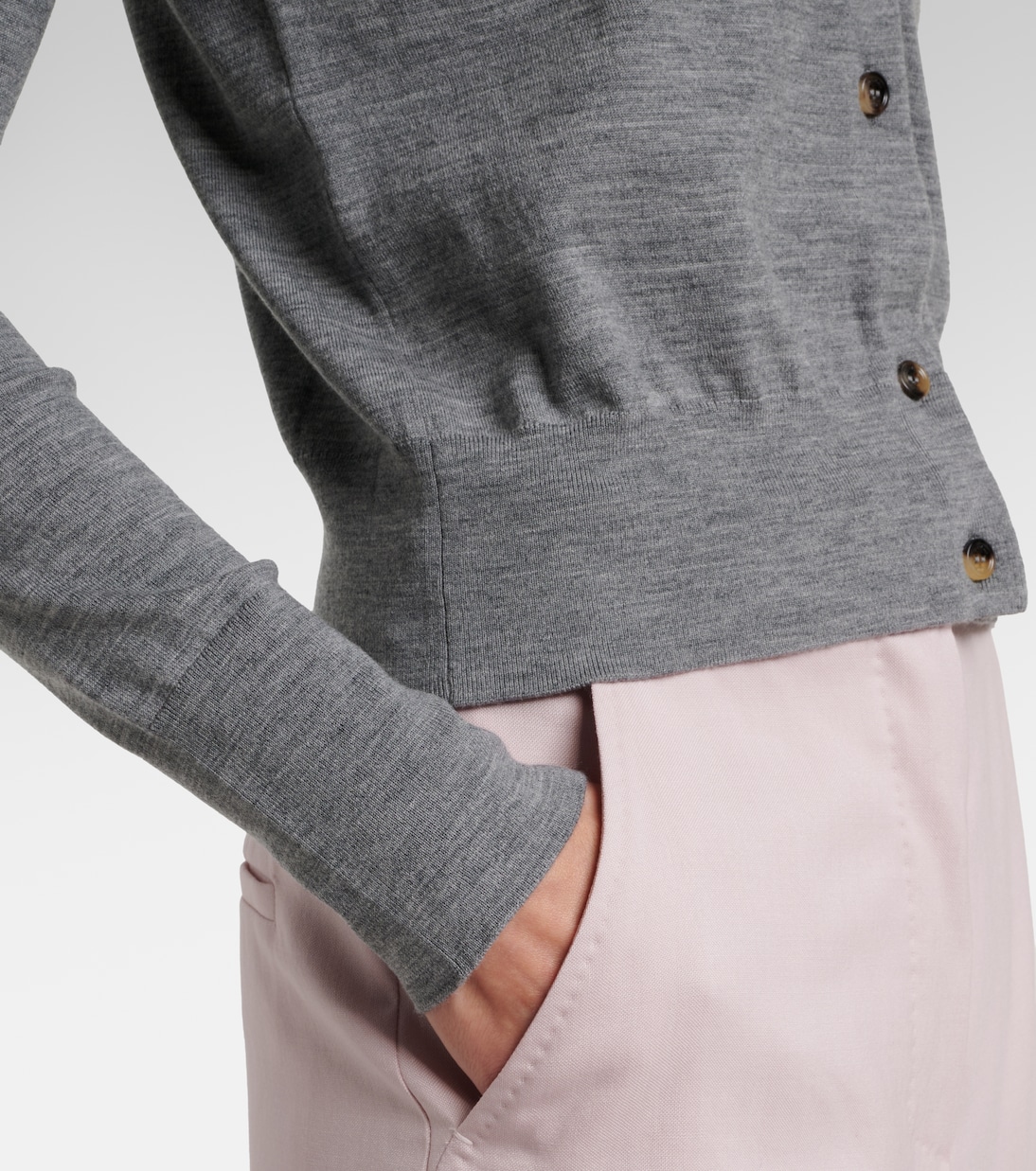 Cardigan Medeola en laine mélangée | Max Mara