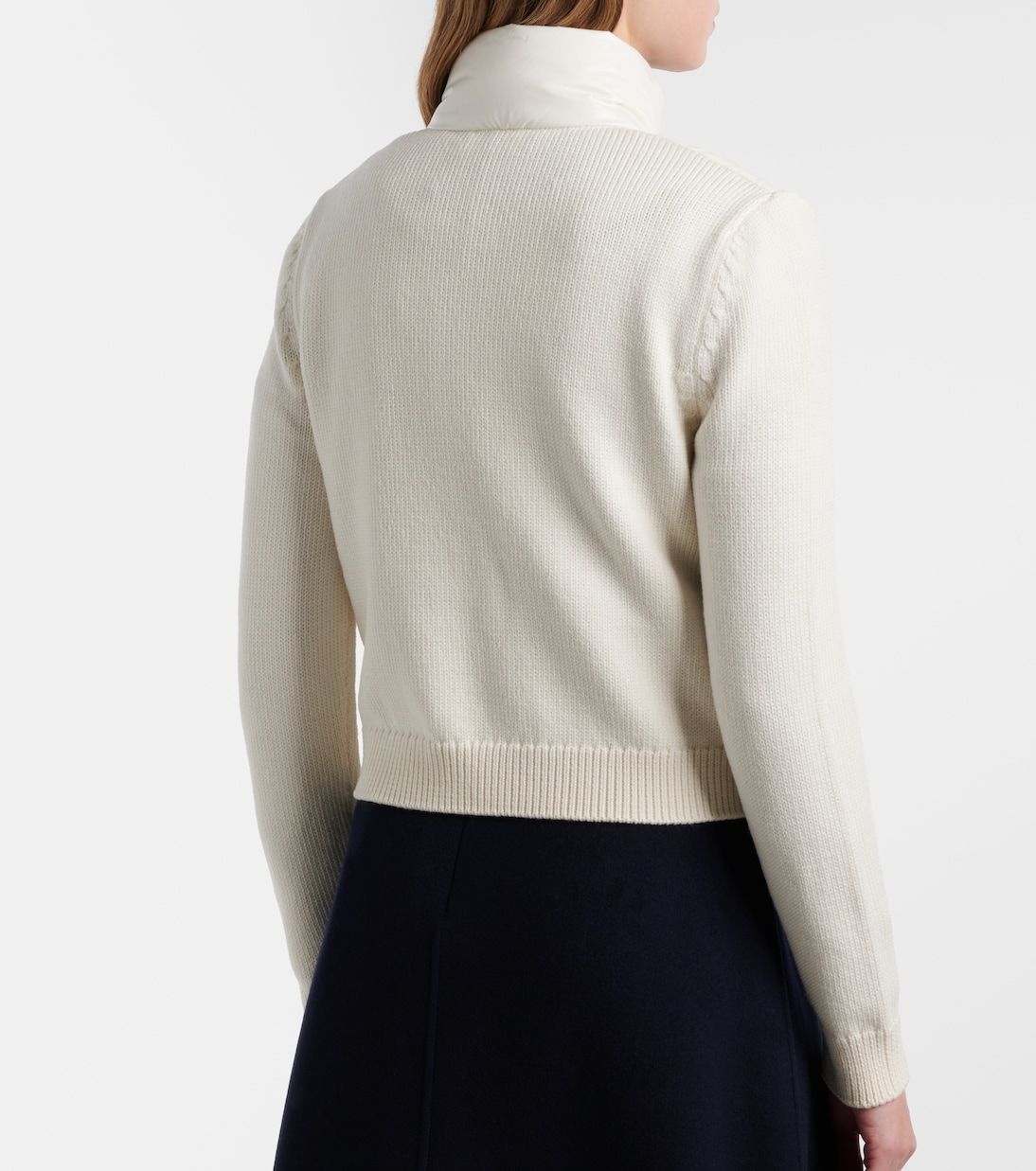 Cardigan matelassé en laine | Moncler