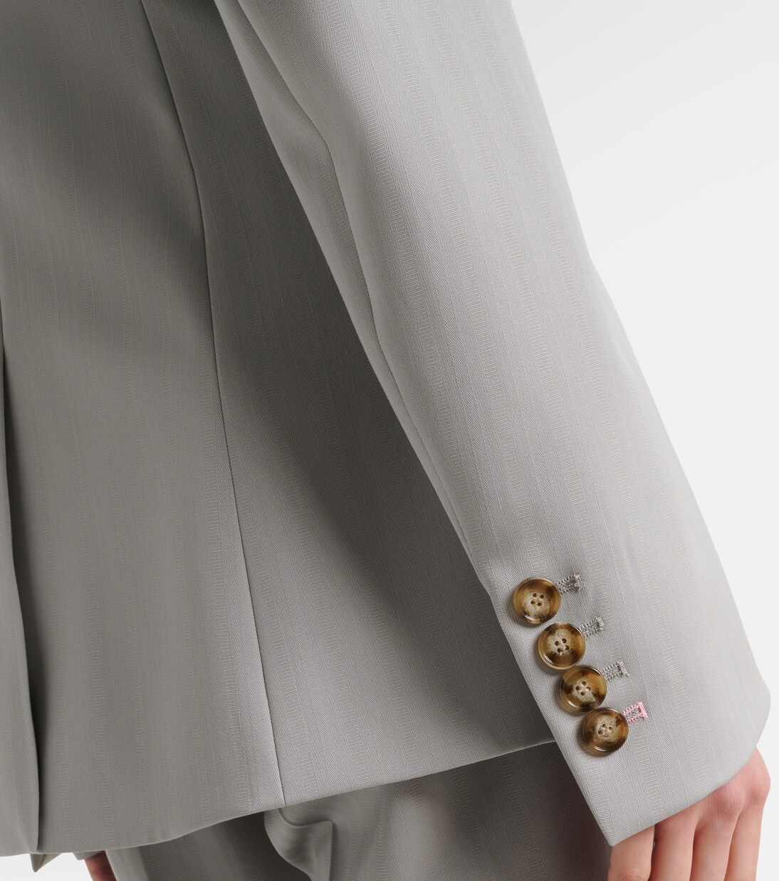 Striped wool blazer | Stella McCartney