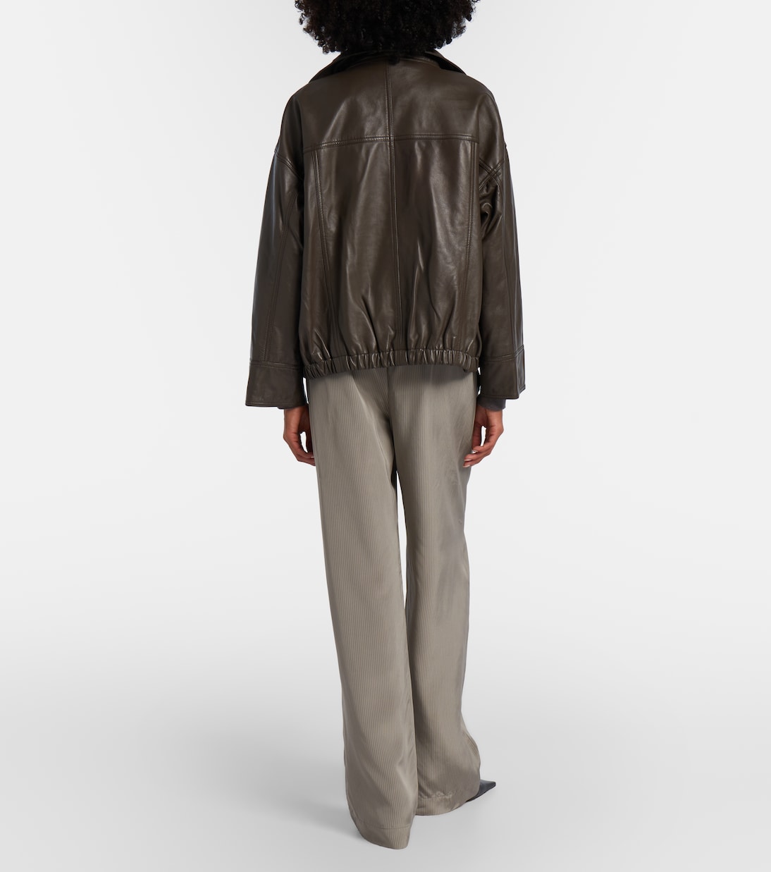 Pantalones anchos a rayas | Róhe