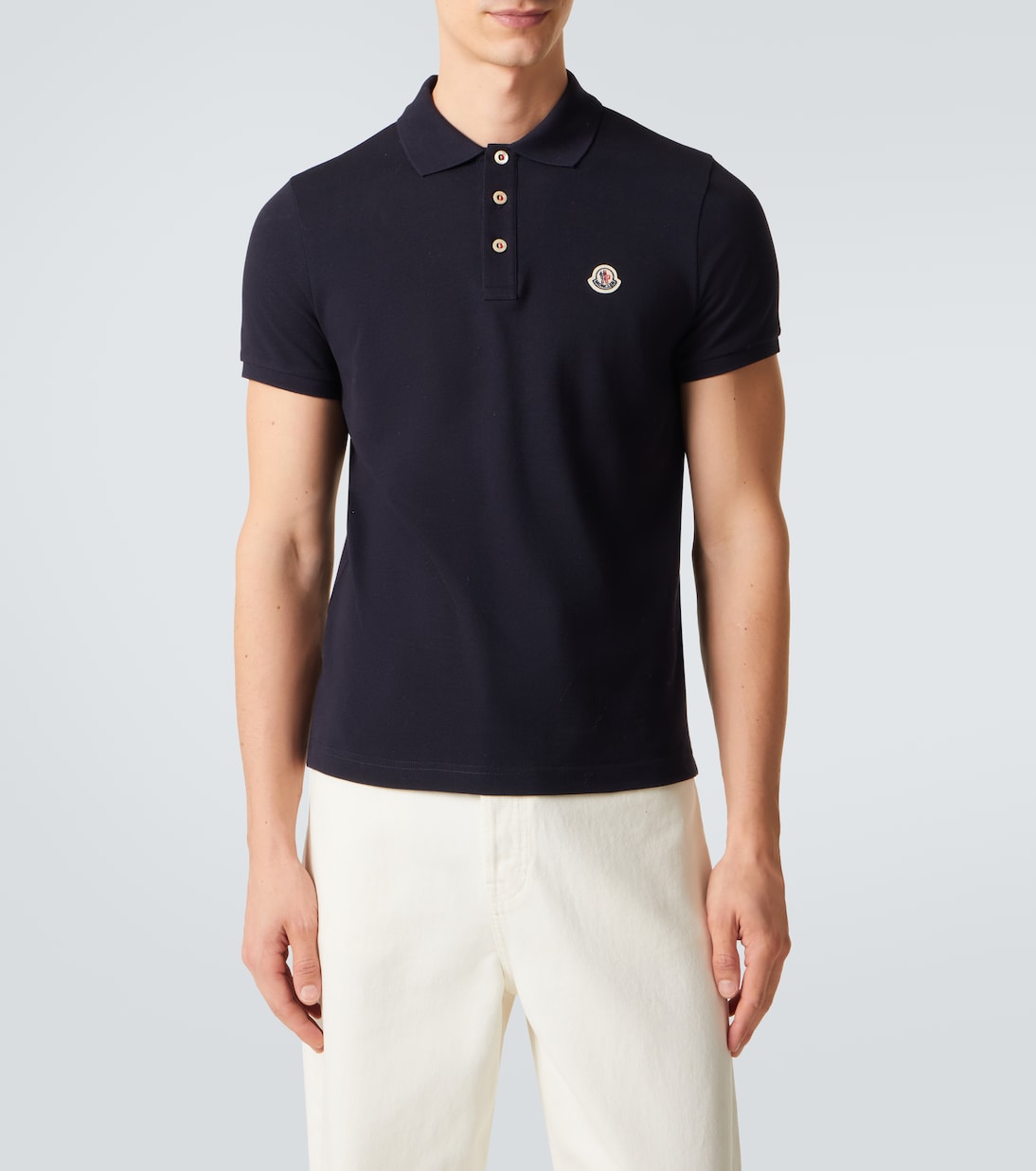 Polo in piqué di cotone | Moncler