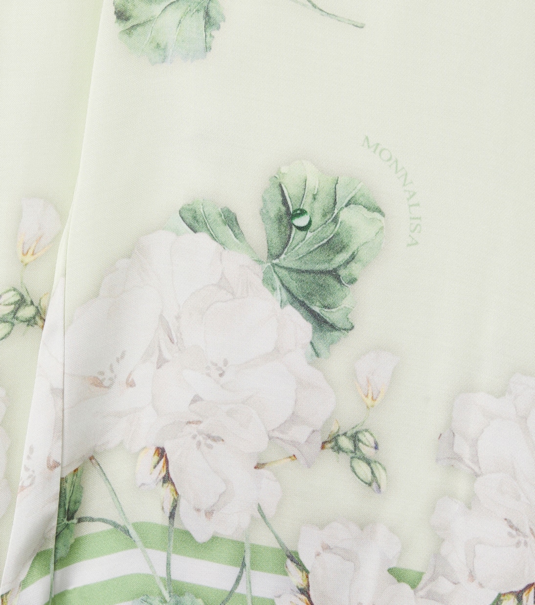 Floral satin pajama pants | Monnalisa