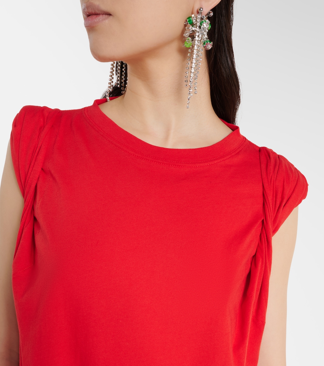 Robe midi en coton | Dries Van Noten