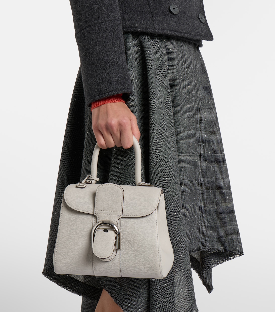 Henkeltasche Brillant Mini aus Leder | Delvaux