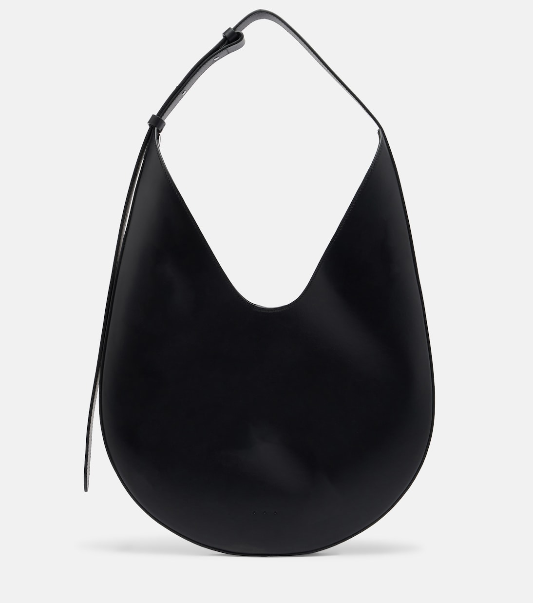 Medium leather shoulder bag | Aesther Ekme