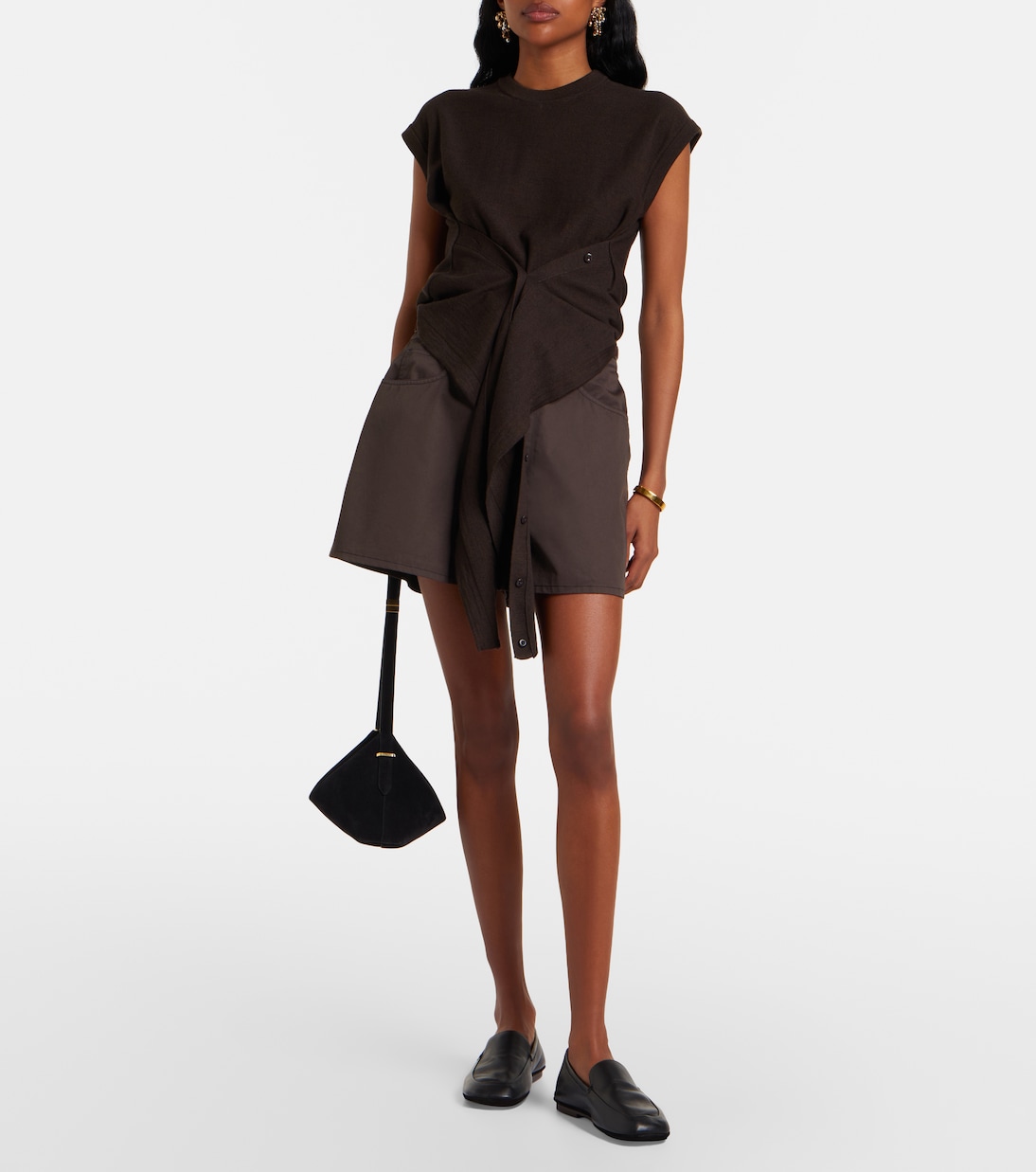 Outdoor leather slip-on shoes | Lemaire