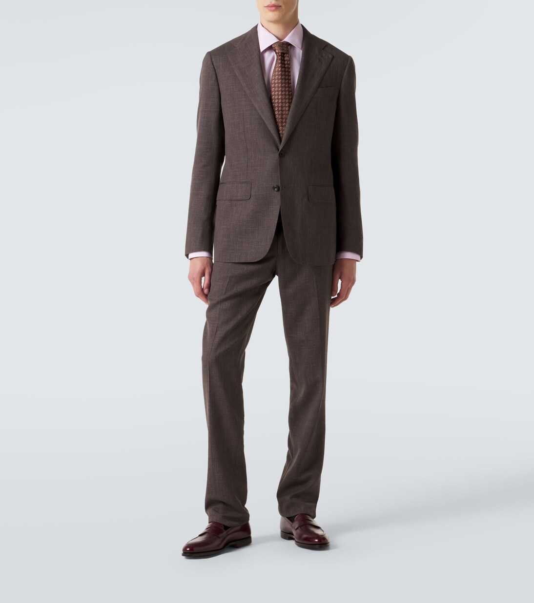 Wool, silk, and linen suit  | Thom Sweeney