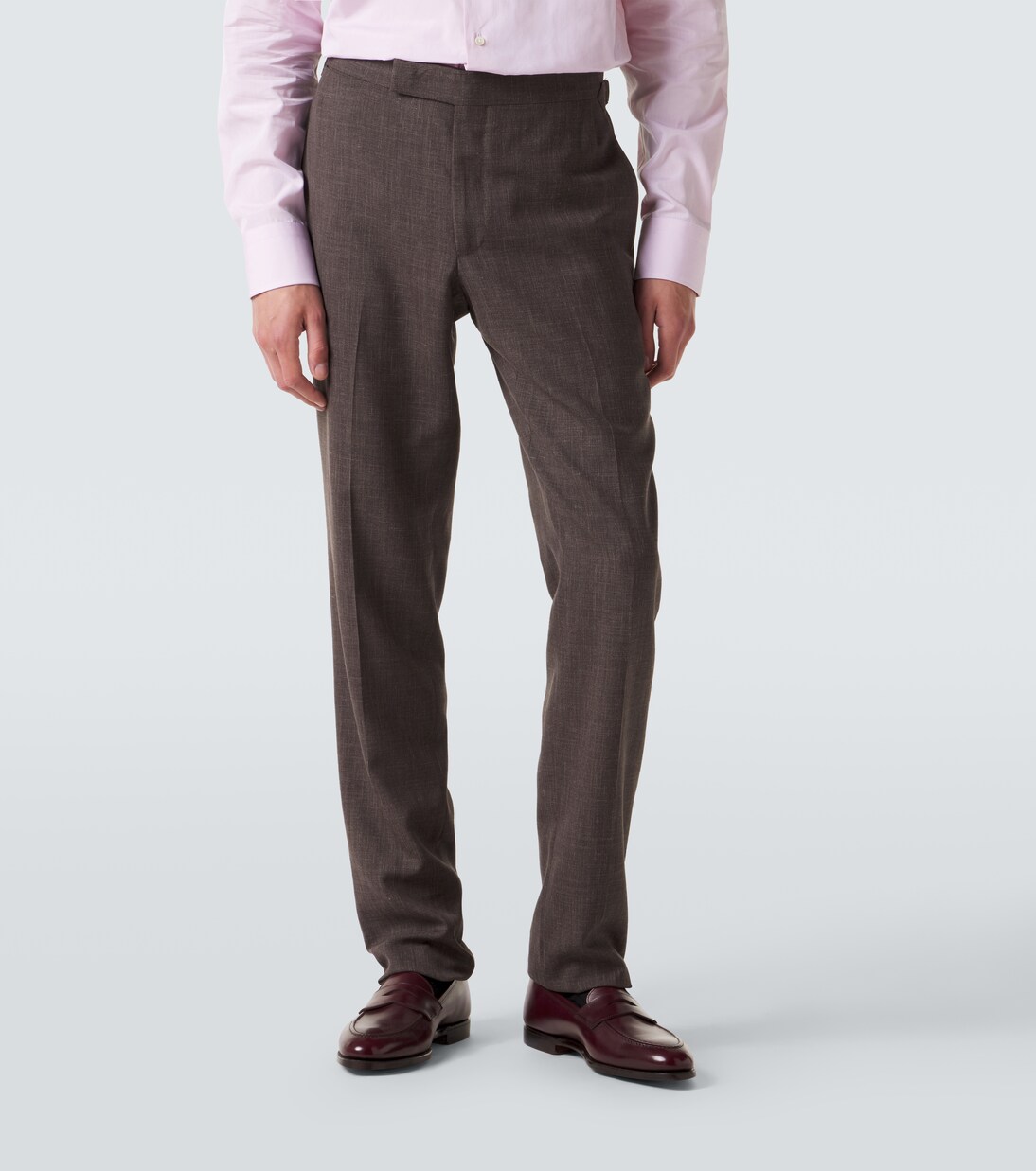 Wool, silk, and linen suit  | Thom Sweeney