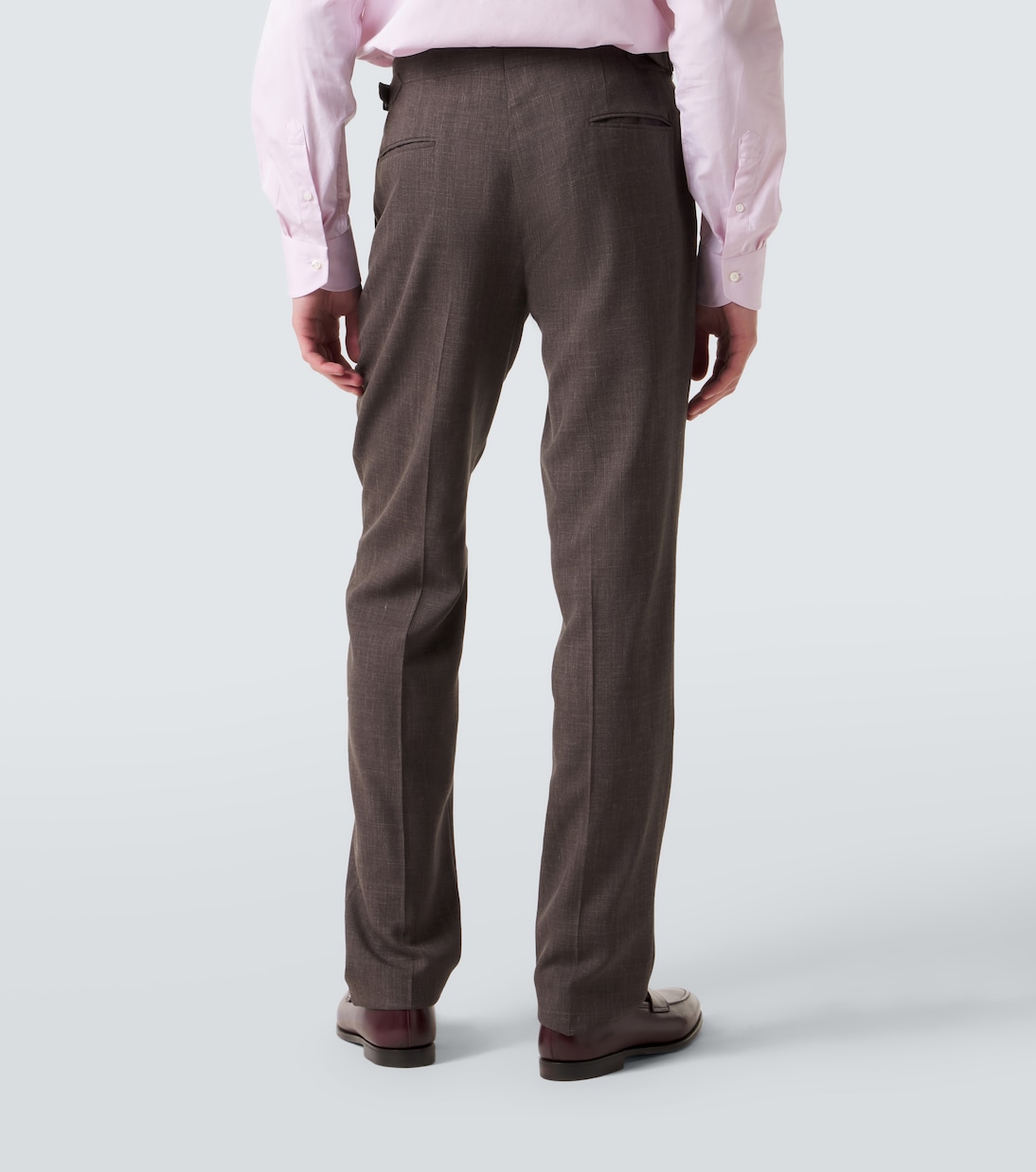 Wool, silk, and linen suit  | Thom Sweeney