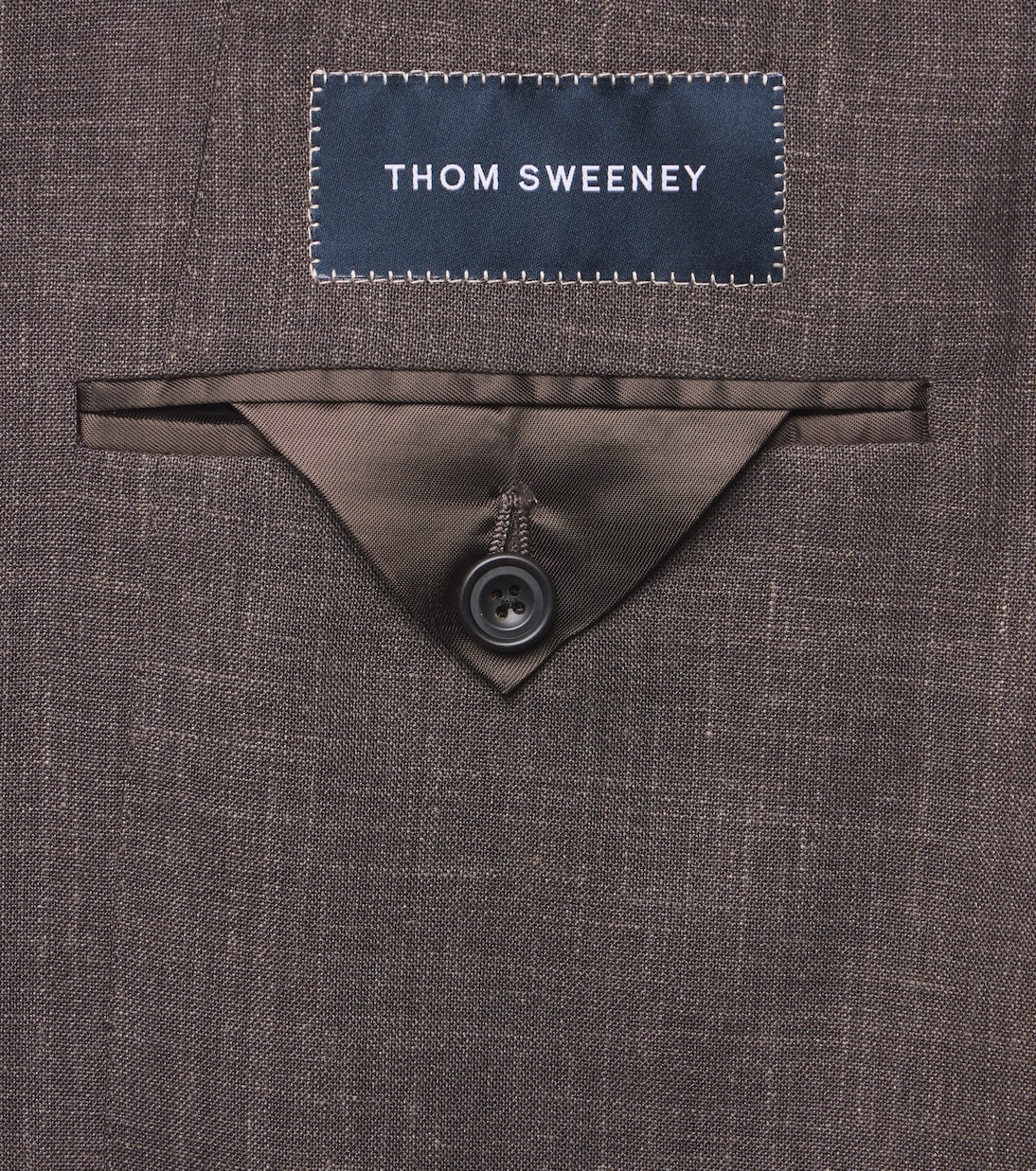 Wool, silk, and linen suit  | Thom Sweeney