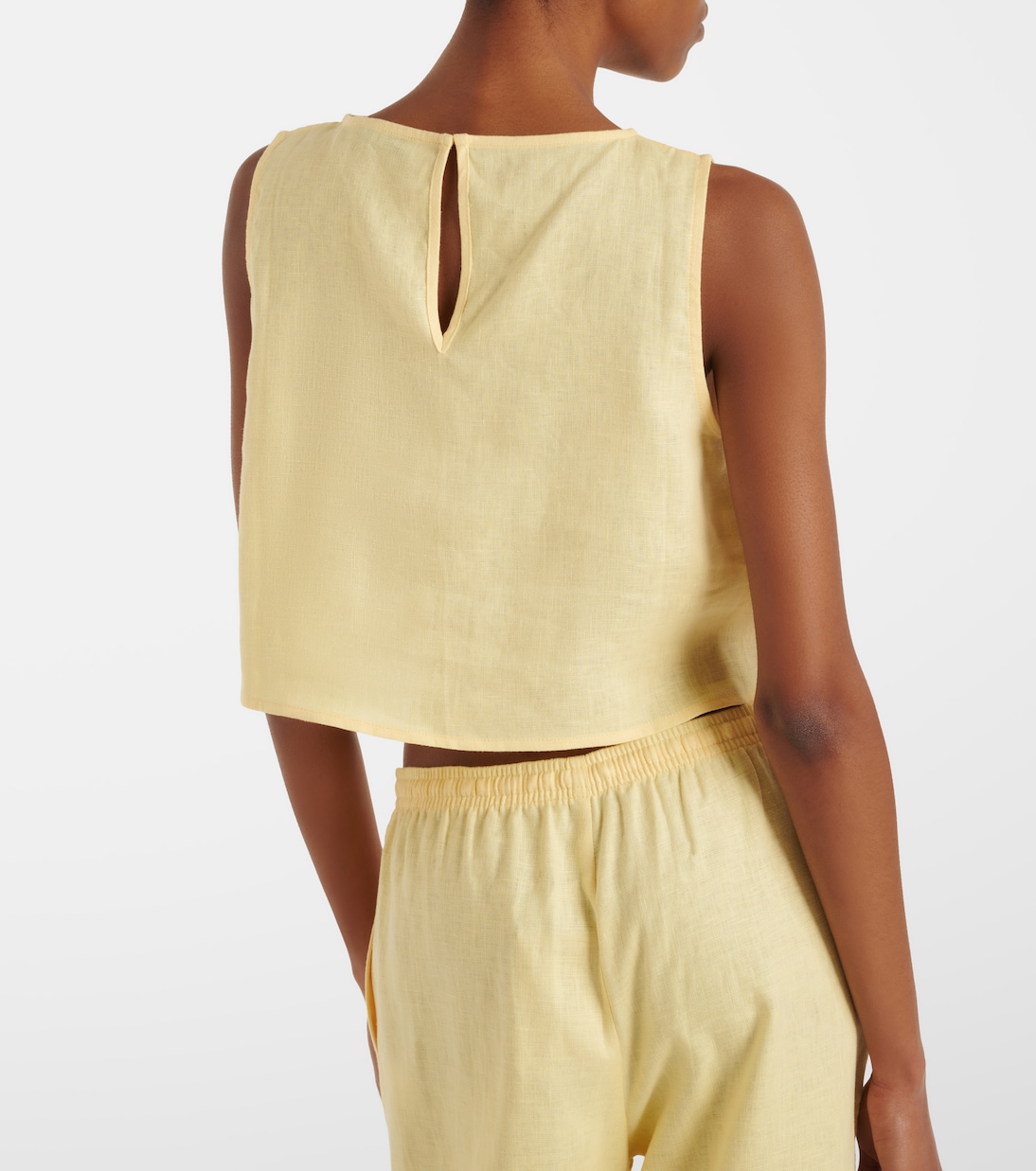 Kobe linen top | Asceno