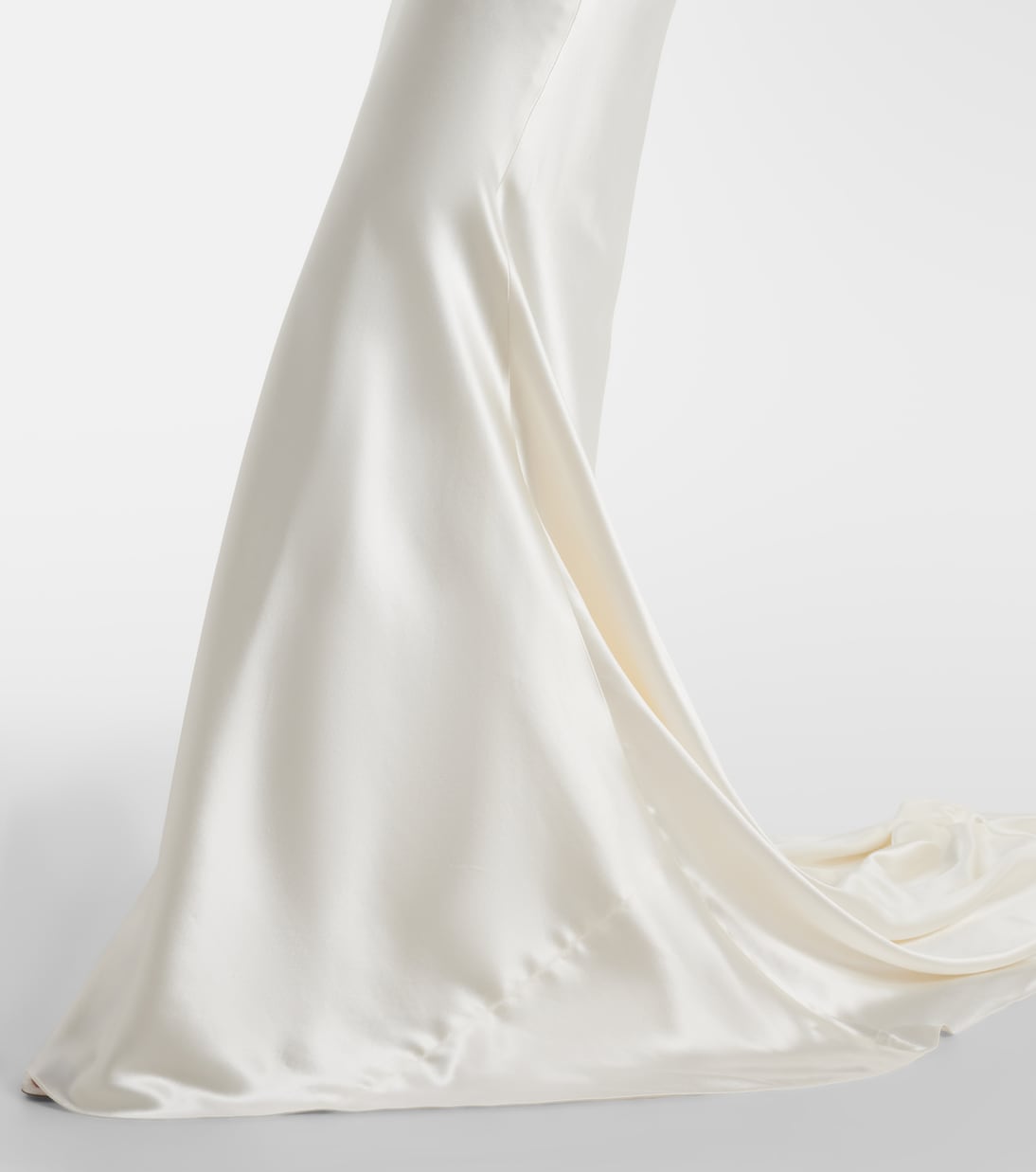 Bridal River silk and wool bustier gown | Danielle Frankel